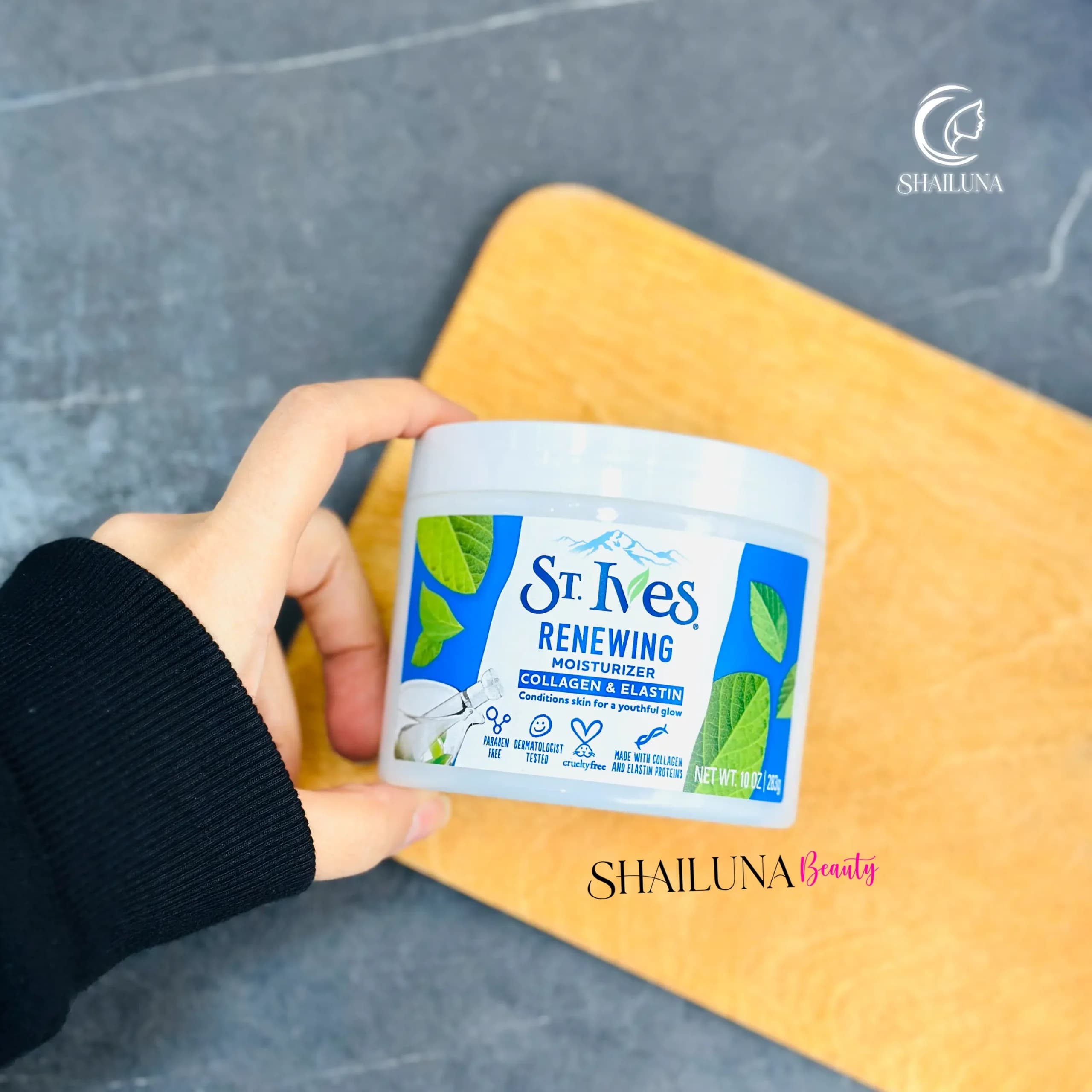 کرم مرطوب کننده کاسه ای سنت ایوز St.Ives مدل Renewing — تصویر ۳