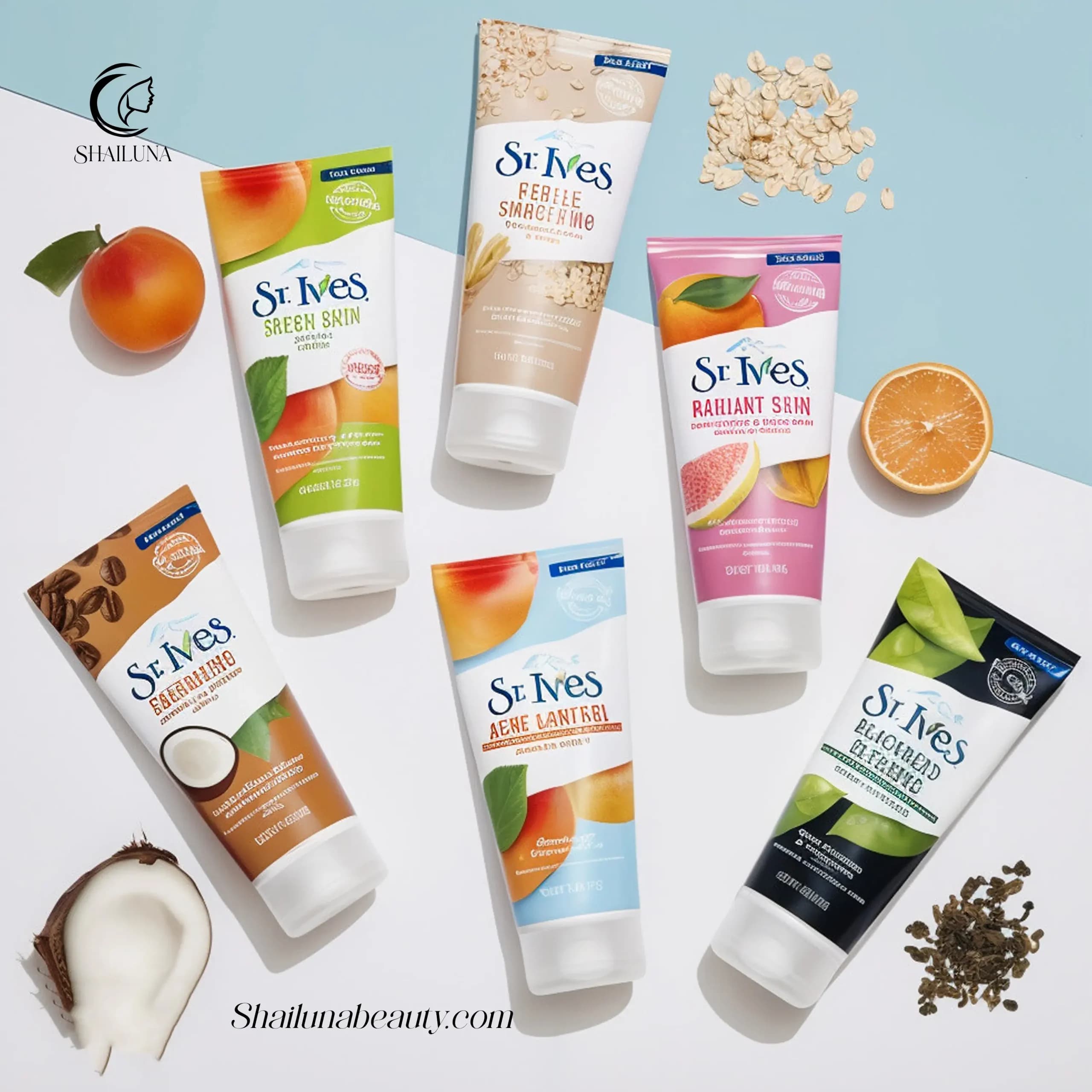 اسکراب صورت سنت ایوز St.Ives مدل Fresh Skin — تصویر ۷