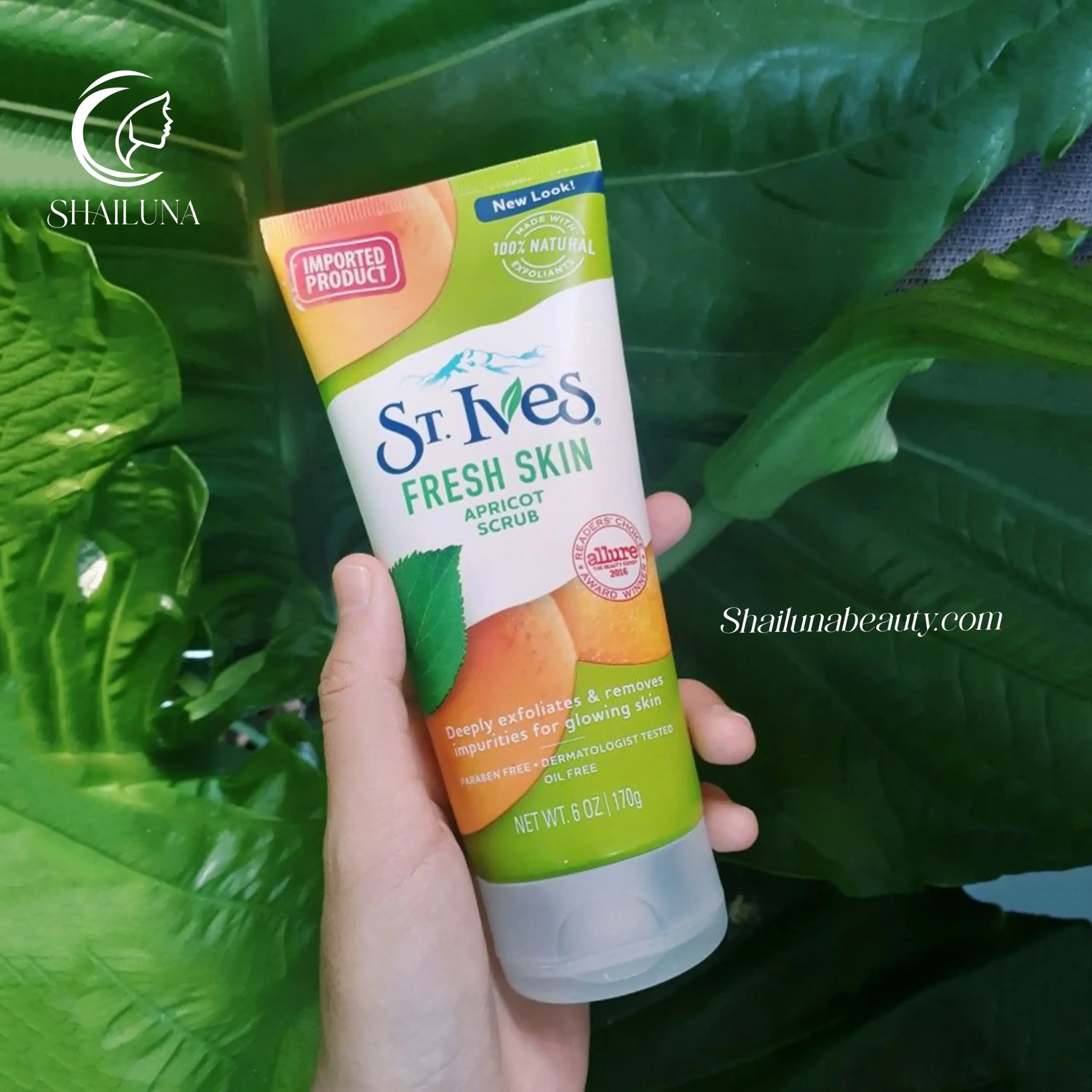 اسکراب صورت سنت ایوز St.Ives مدل Fresh Skin — تصویر ۳