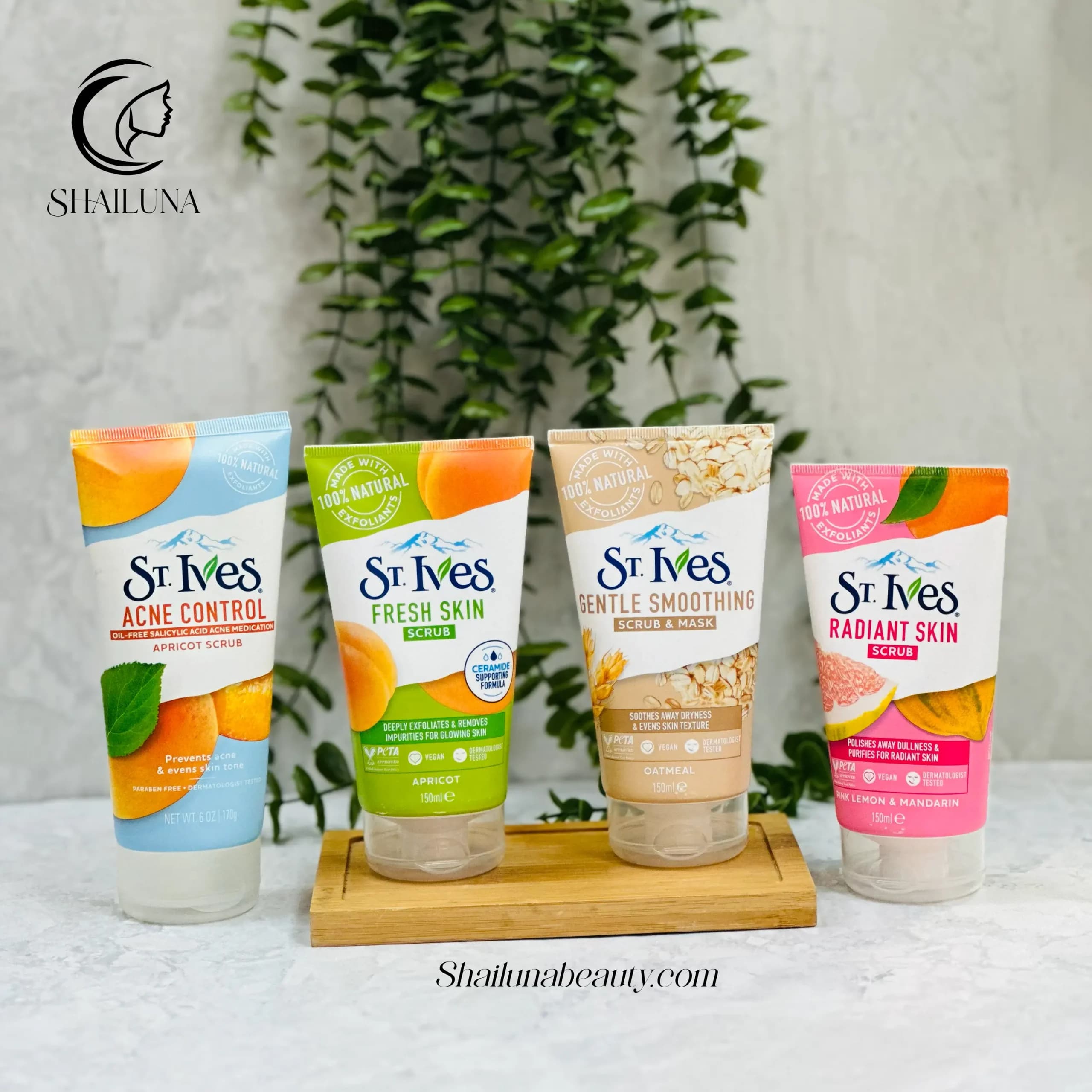 اسکراب صورت سنت ایوز St.Ives مدل Fresh Skin — تصویر ۴