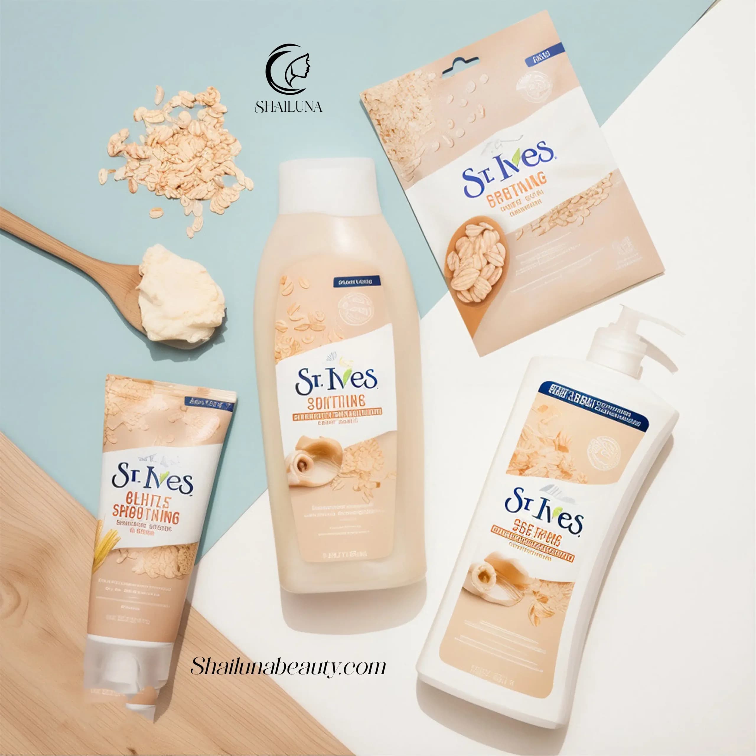 اسکراب صورت سنت ایوز St.Ives مدل Gentle Smoothing — تصویر ۳