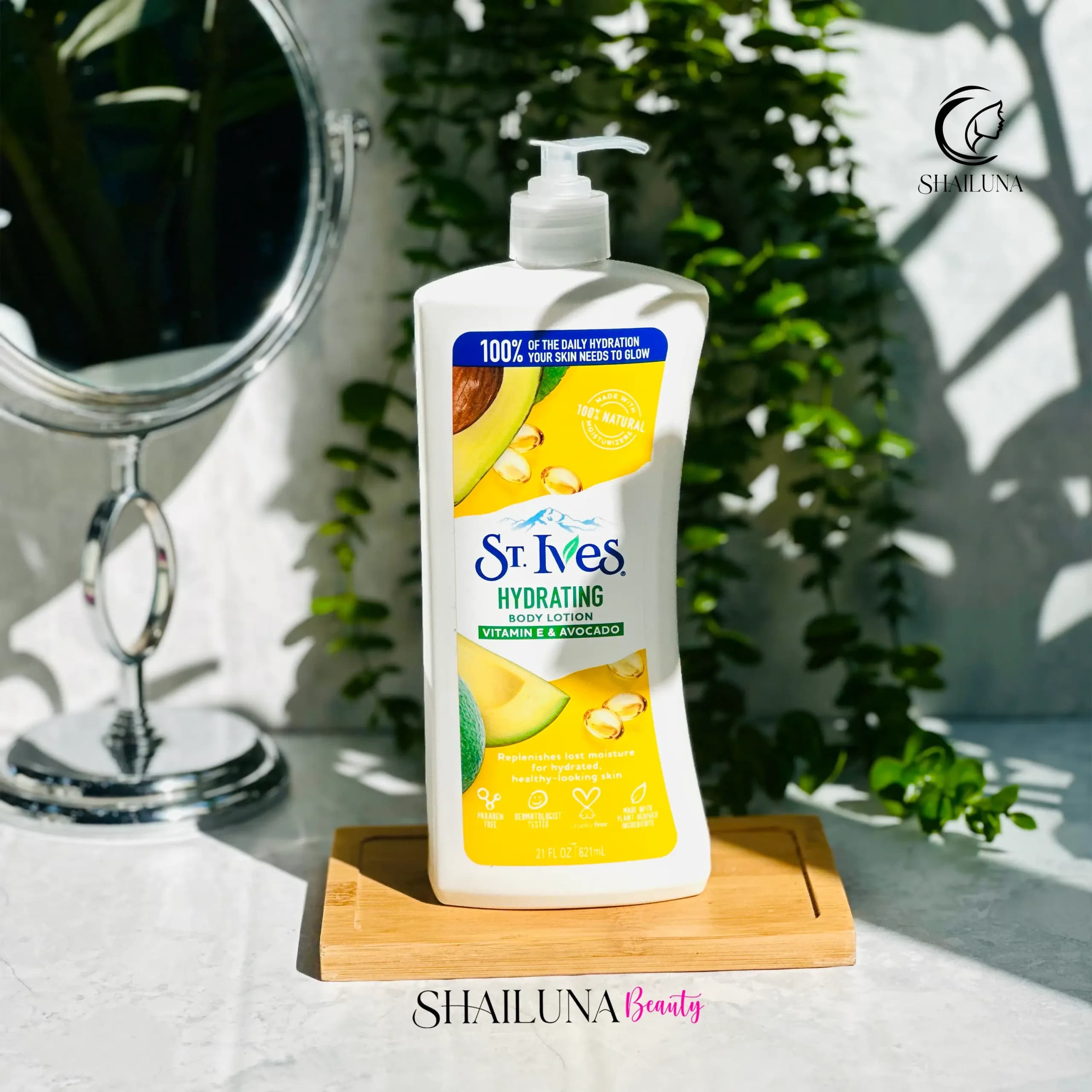 لوسیون بدن سینت ایوز St.Ives مدل Hydrating حاوی عصاره آووکادو — تصویر ۳