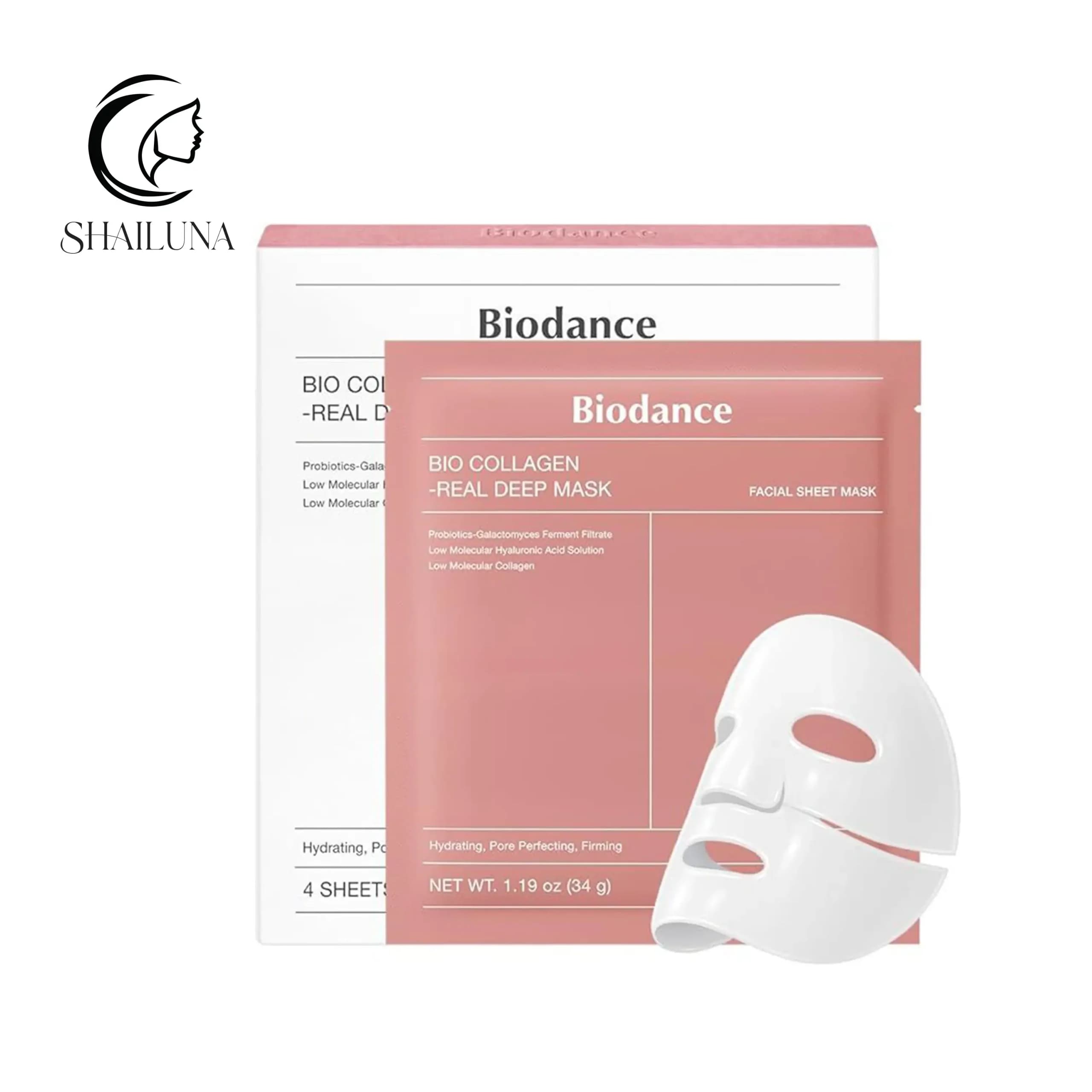 ماسک ورقه ای نارنجی بایودنس Biodance بیو کلاژن — تصویر ۴