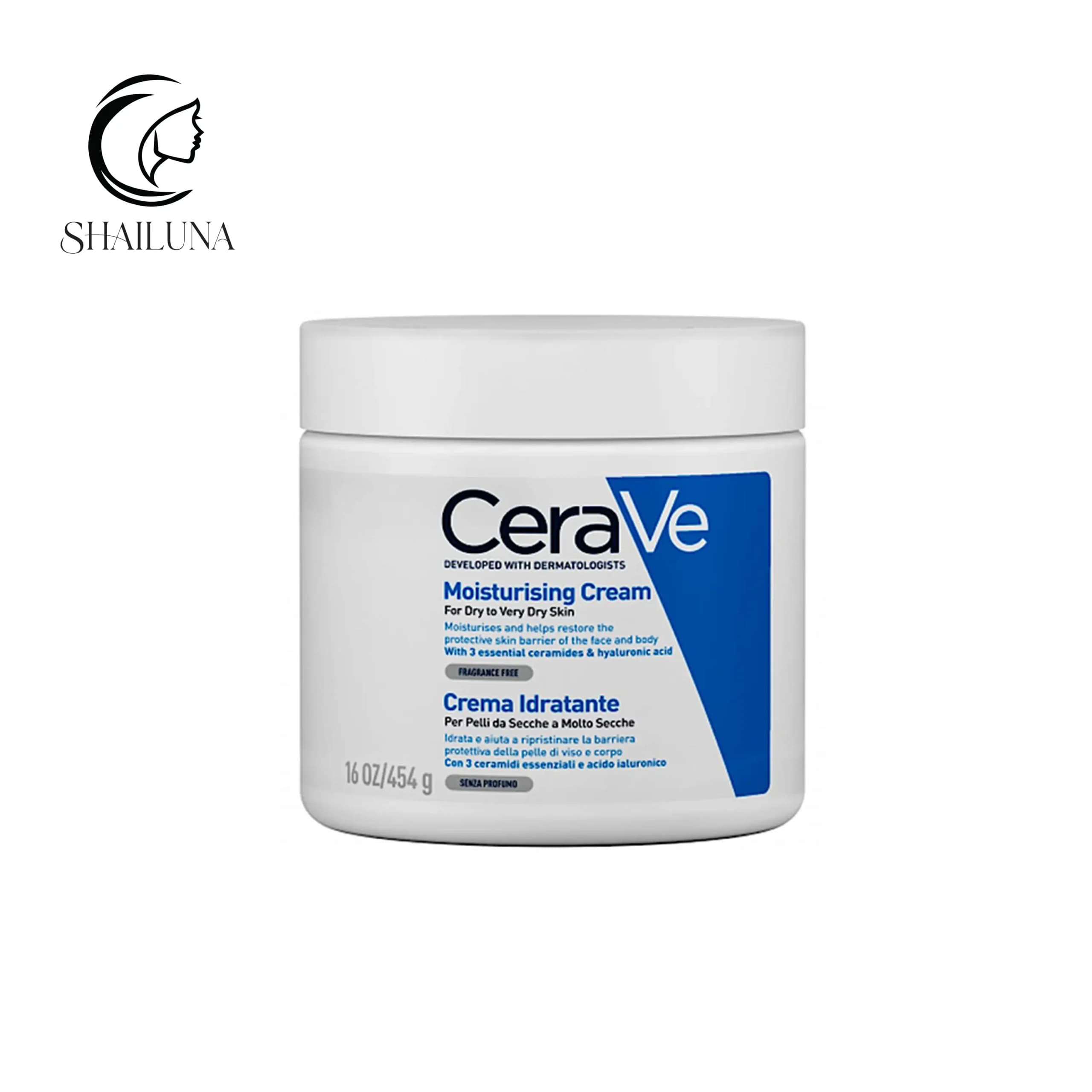 کرم مرطوب کننده و آبرسان سراوی 454 گرم Cerave Moisturising Cream