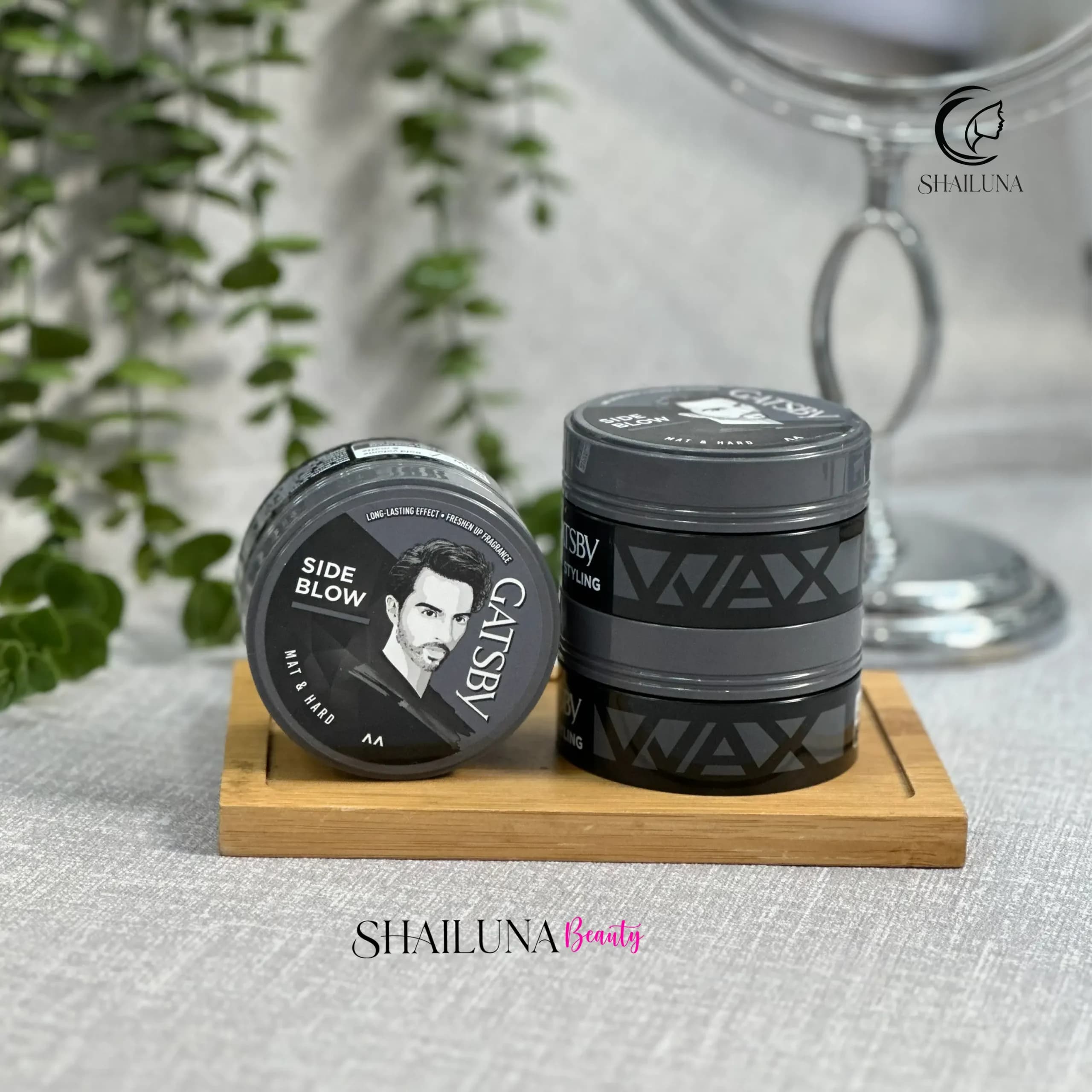 واکس مو مشکی گتسبی Gatsbi مدل Side Blow — تصویر ۳