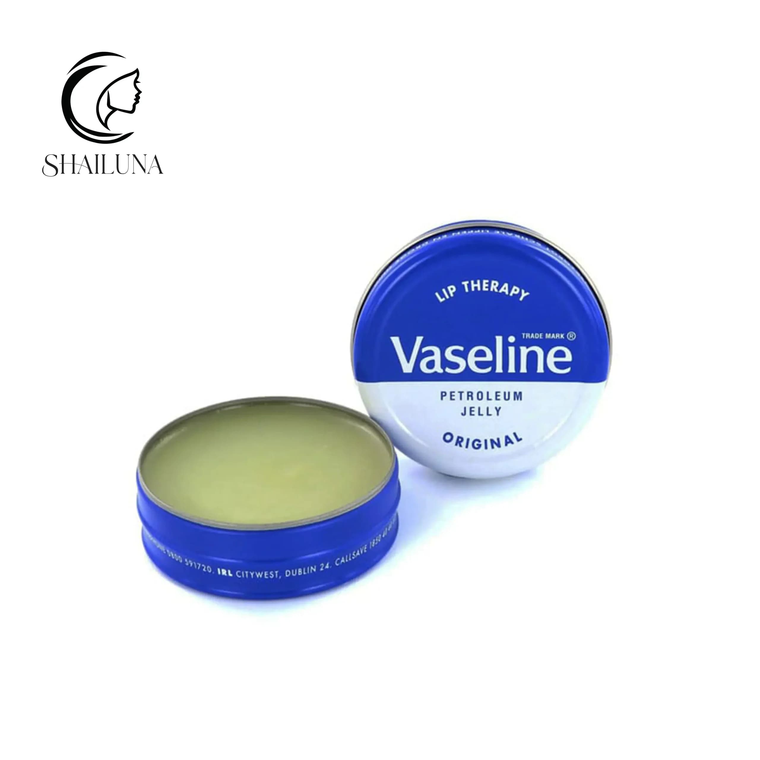 بالم لب وازلین Vaseline مدل اورجینال Original آبی — تصویر ۳