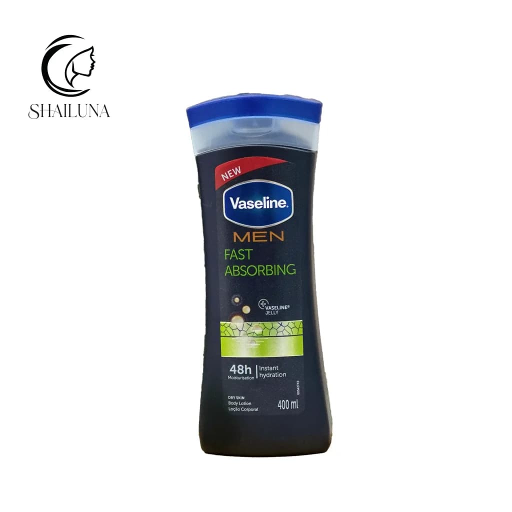 لوسیون بدن مردانه وازلین Vaseline مدل Fast Absorbing مشکی — تصویر ۵