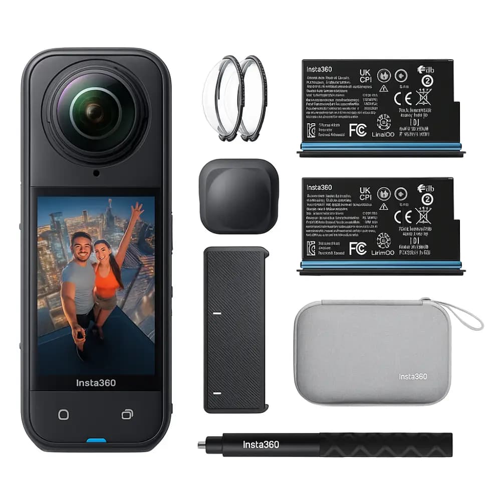 کیت کامل Insta360 دوربین X5 اسنشیال باندل Insta360 X5 Complete Essentials Bundle Kit
