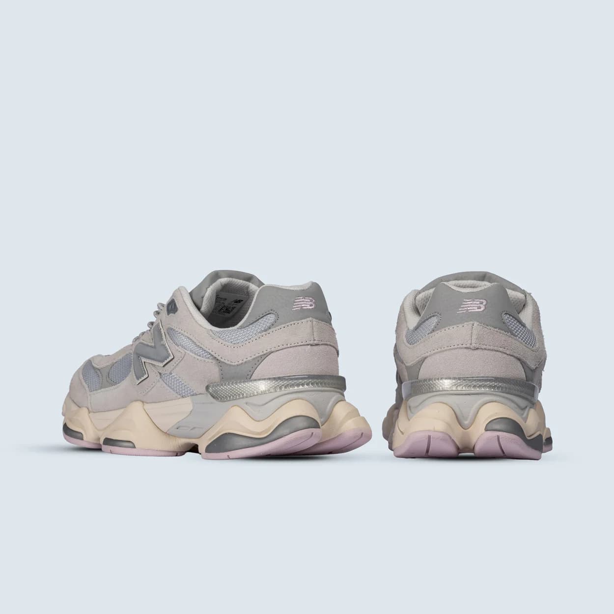 کتونی نیوبالانس 9060 طوسی کرم اورجینال — تصویر ۵