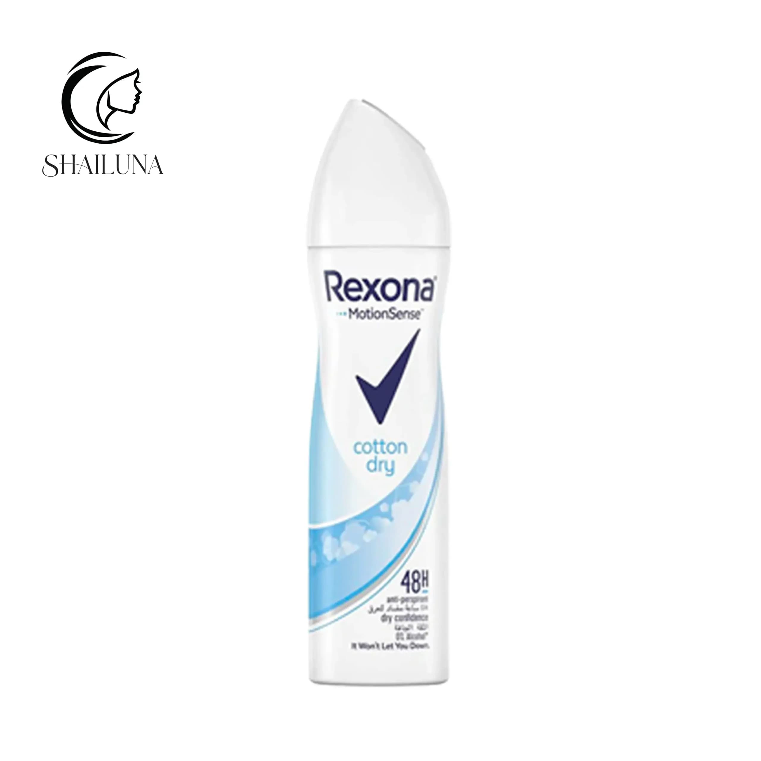 اسپری بدن رکسونا کوتون درای Cotton Dry – حجم 200 میلی لیتر