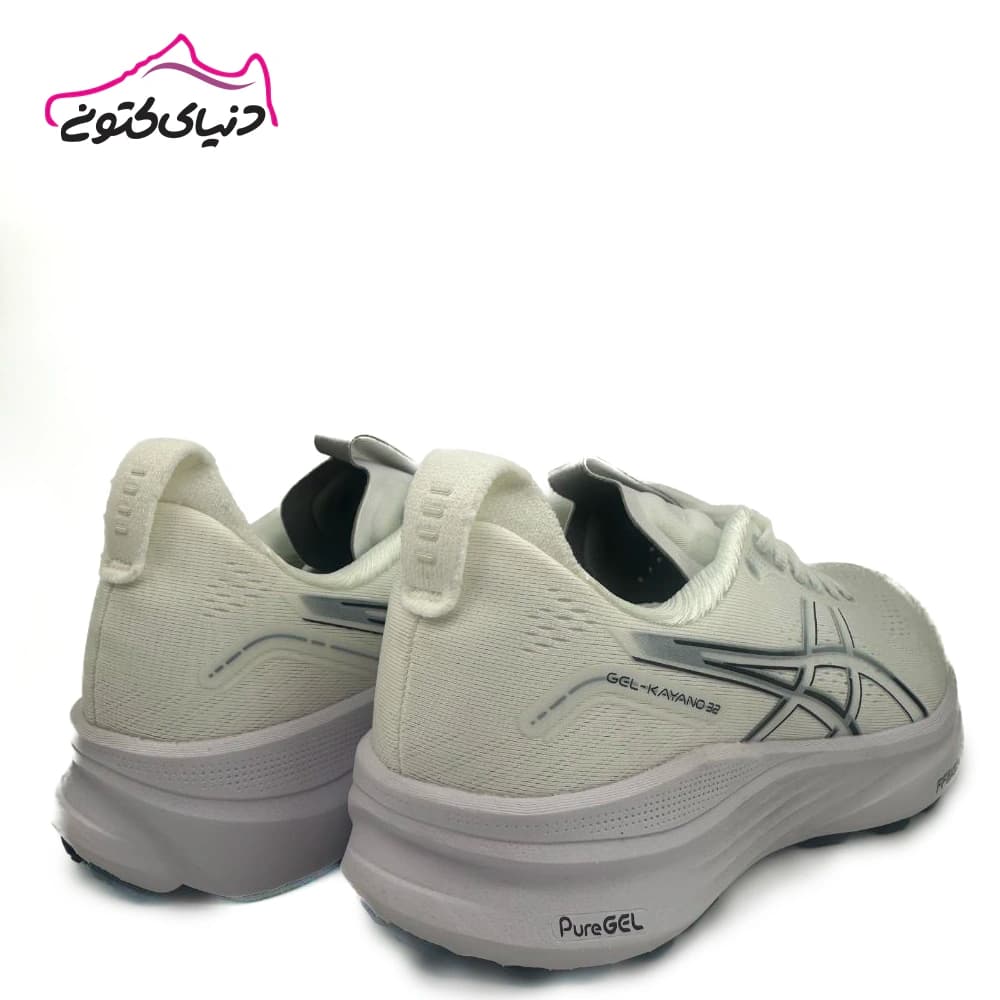 کتونی اسیکس کایانو سفید اورجینال — تصویر ۴