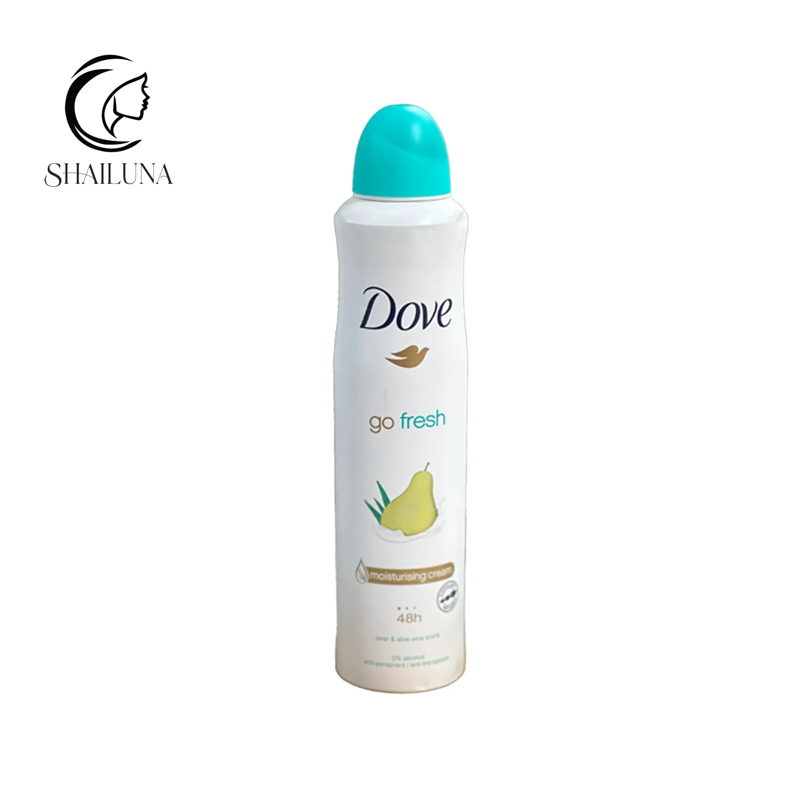 اسپری بدن ضد تعریق داو dove سری Go Fresh با رایحه گلابی و آلوئه‌ورا – حجم 250 میل
