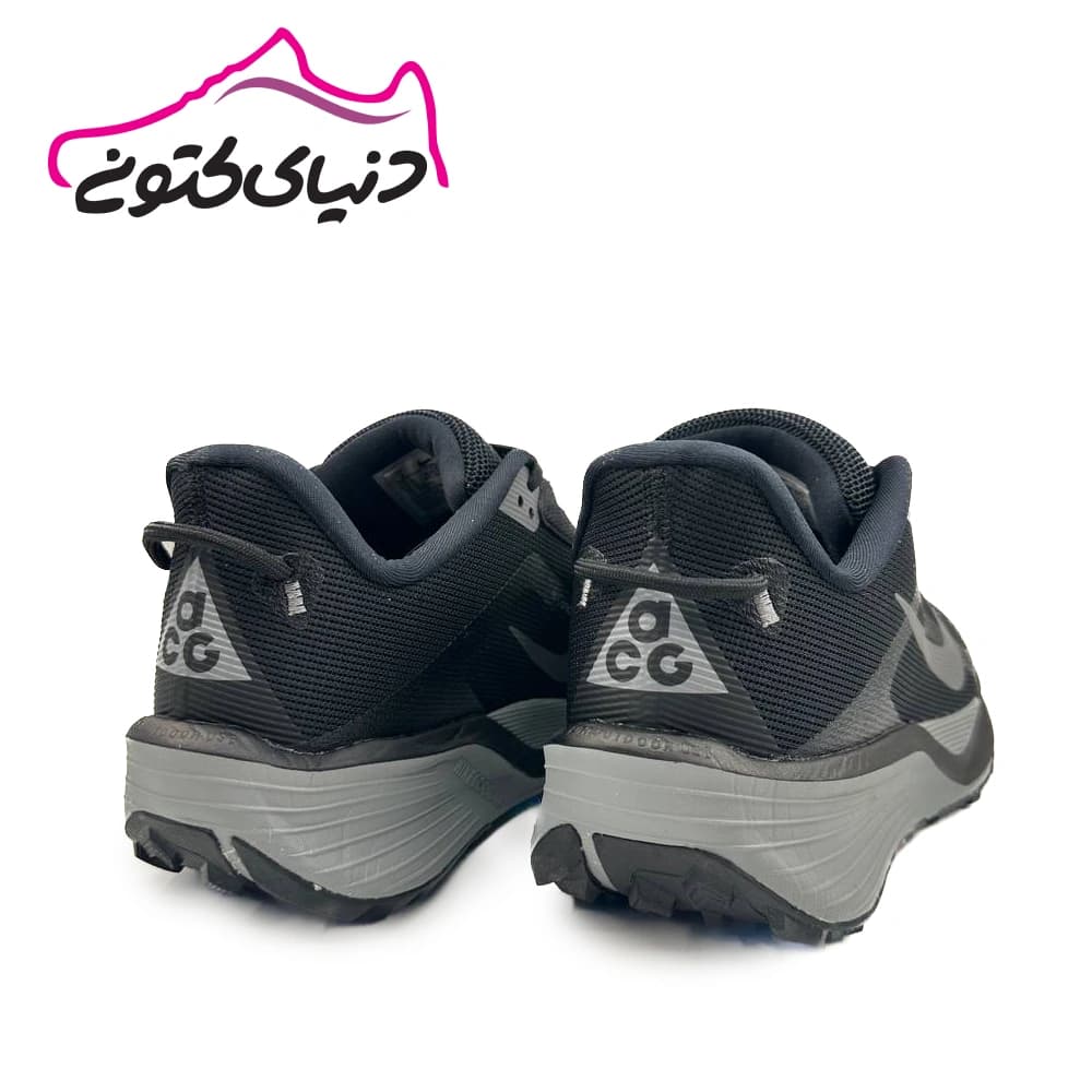 کتونی نایک ACG طوسی مشکی اورجینال — تصویر ۵