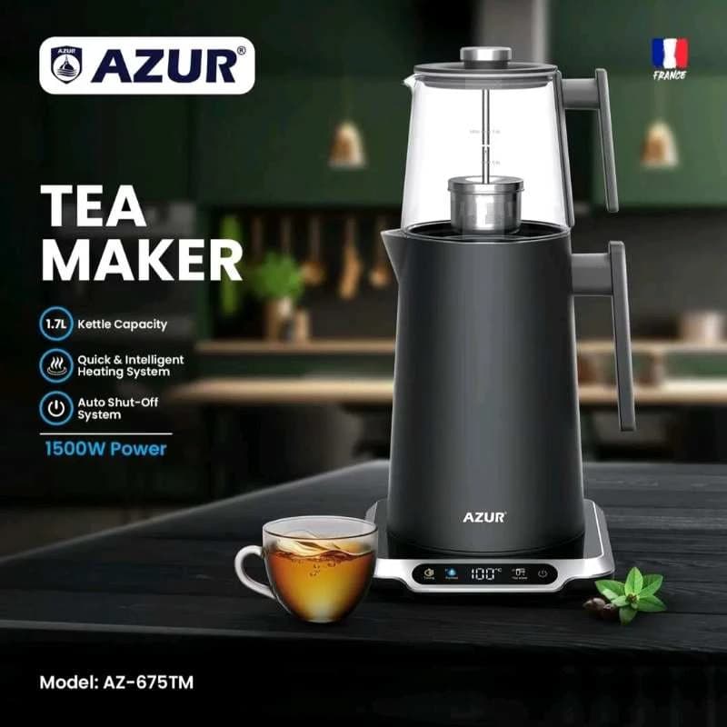 چای‌ساز روی هم آزور مدل AZ-675TM — تصویر ۳
