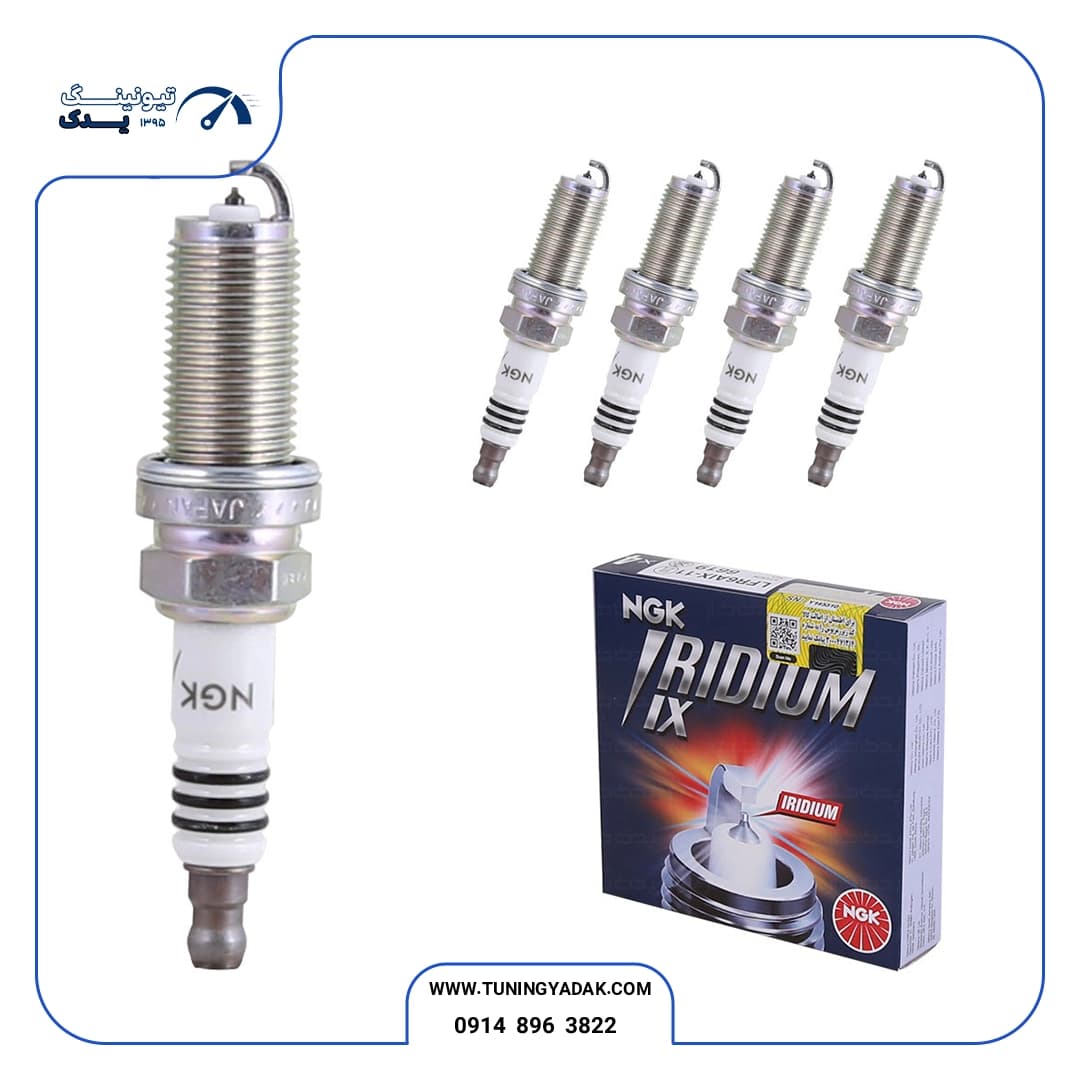 شمع پایه بلند سوزنی ایریدیوم NGK LFR6AIX11-6619