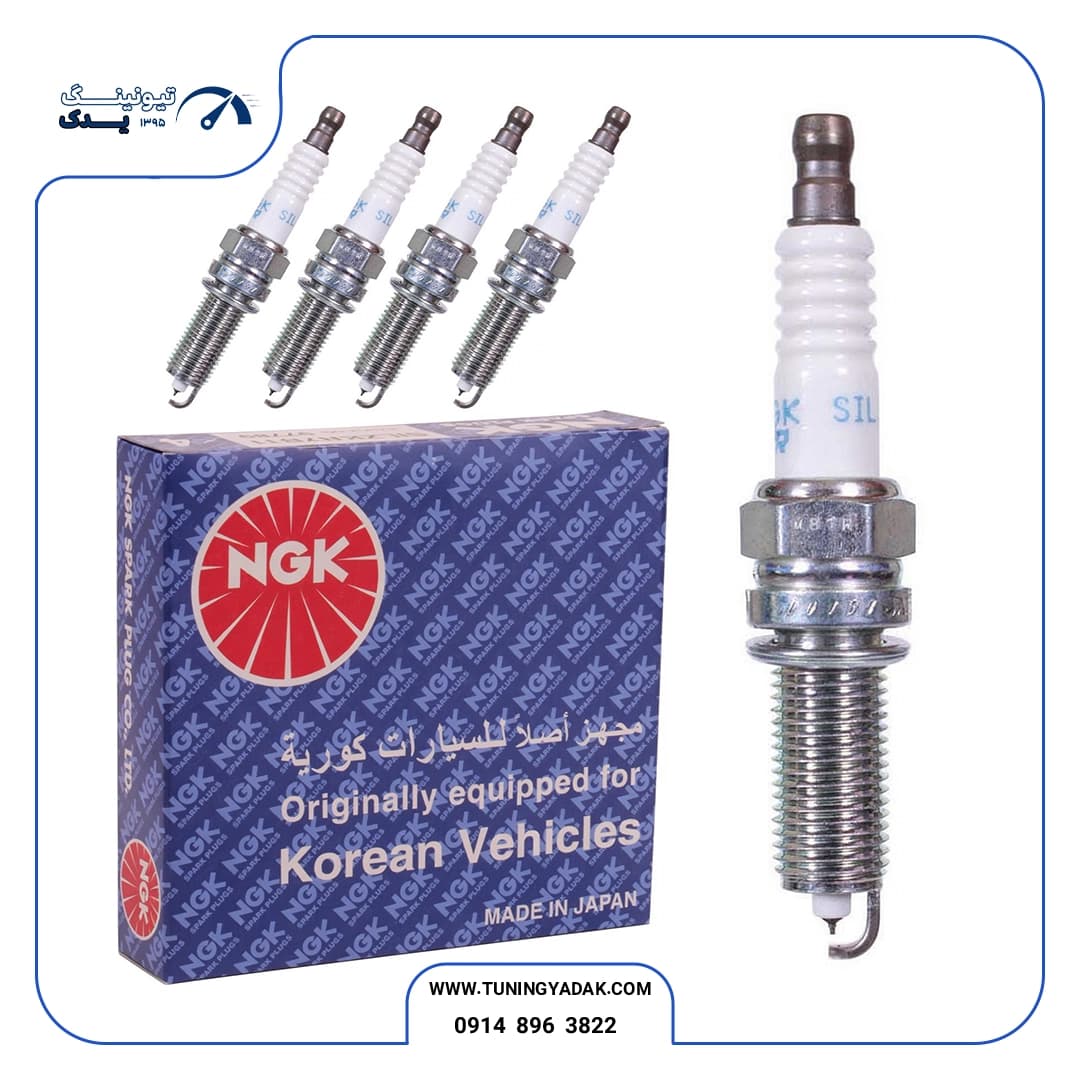 شمع پایه بلند ایریدیوم یورو 4 NGK SILZKR7B11-97789