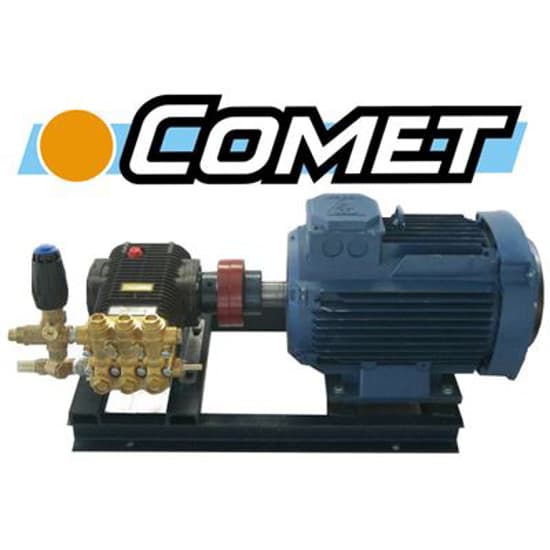 پمپ کارواش 207 بار صنعتی با موتور سه فاز موتوژن و پمپ Comet