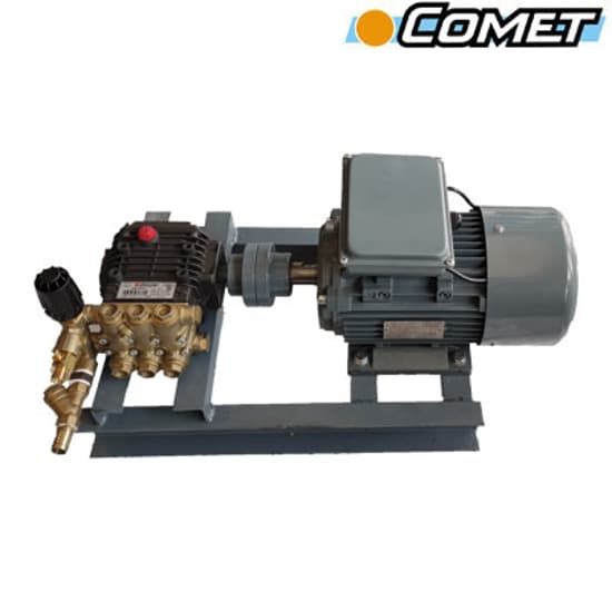 پمپ صنعتی کارواش 110 بار Comet | دستگاه کارواش فشار قوی تکفاز حرفه ای