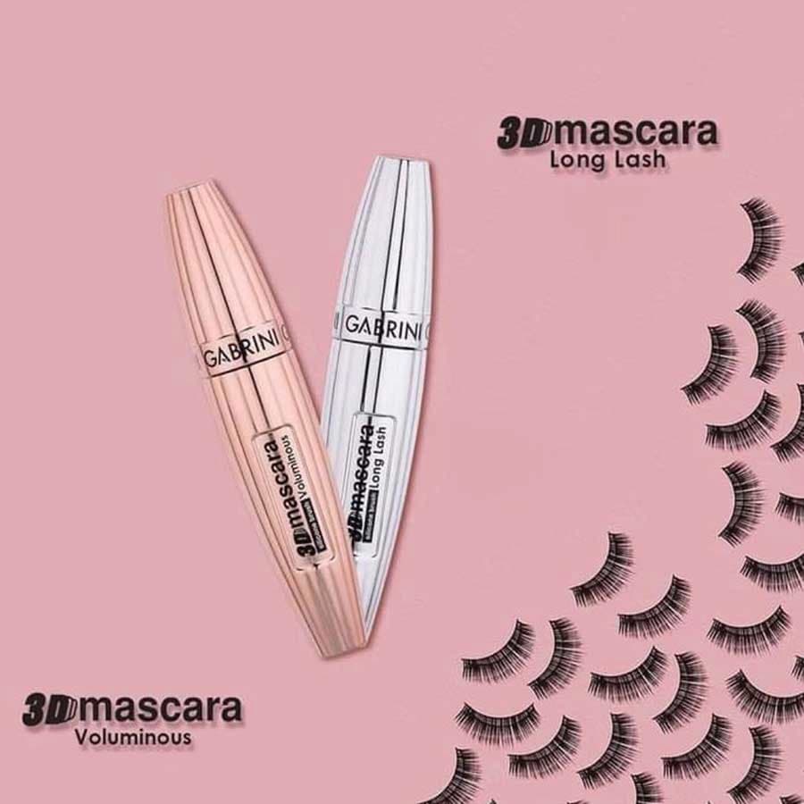 ریمل سه بعدی با برس سیلیکونی گابرینی Gabrini 3D Mascara — تصویر ۴