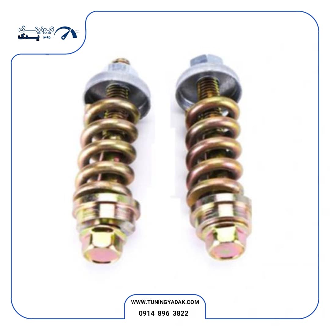 پیچ و مهره گلویی خودرو دو عددی