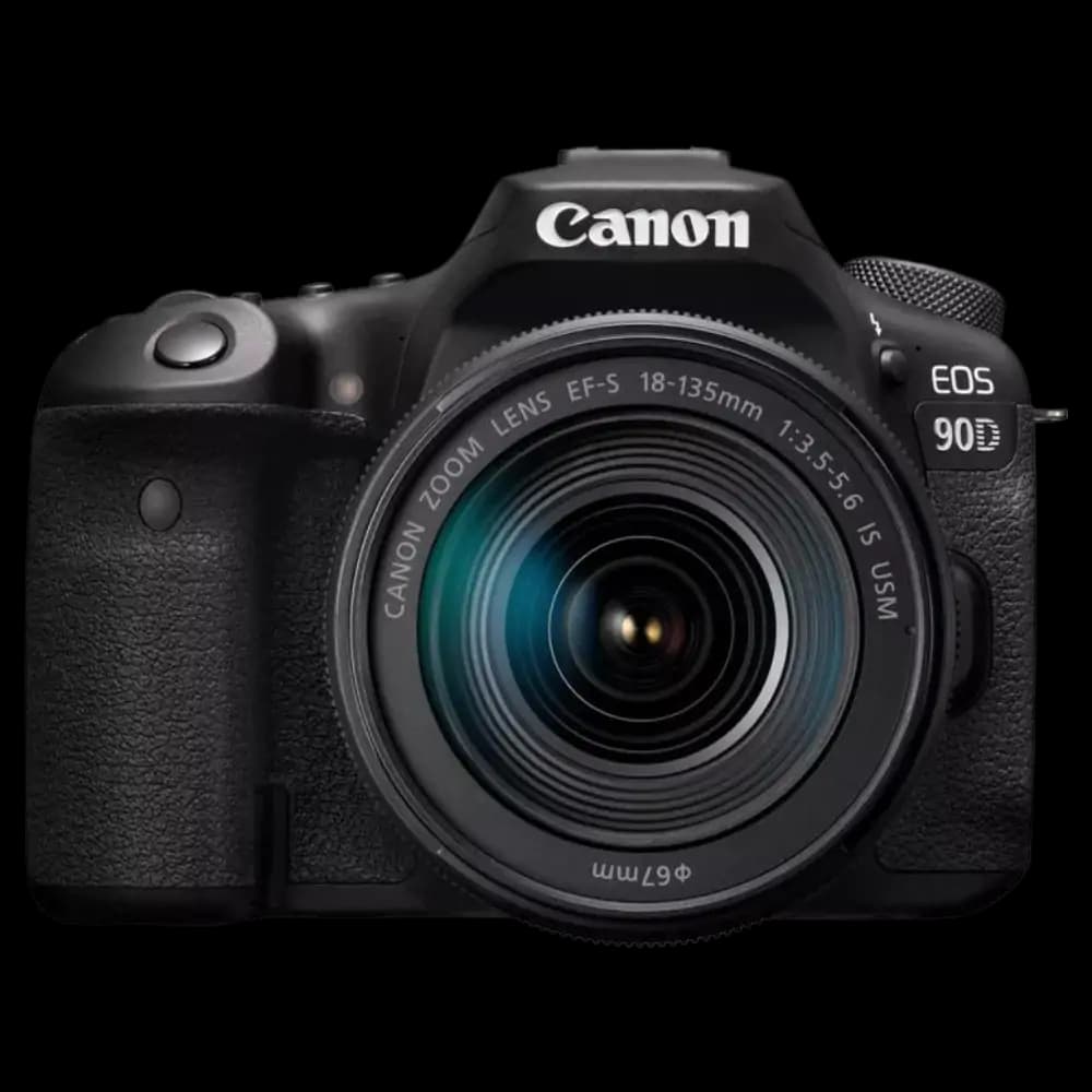 دوربین CANON 90D USM با لنز KIT 18-135 دوربین