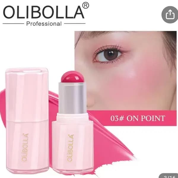 رژگونه کَره ای استیکی Olibolla — تصویر ۶