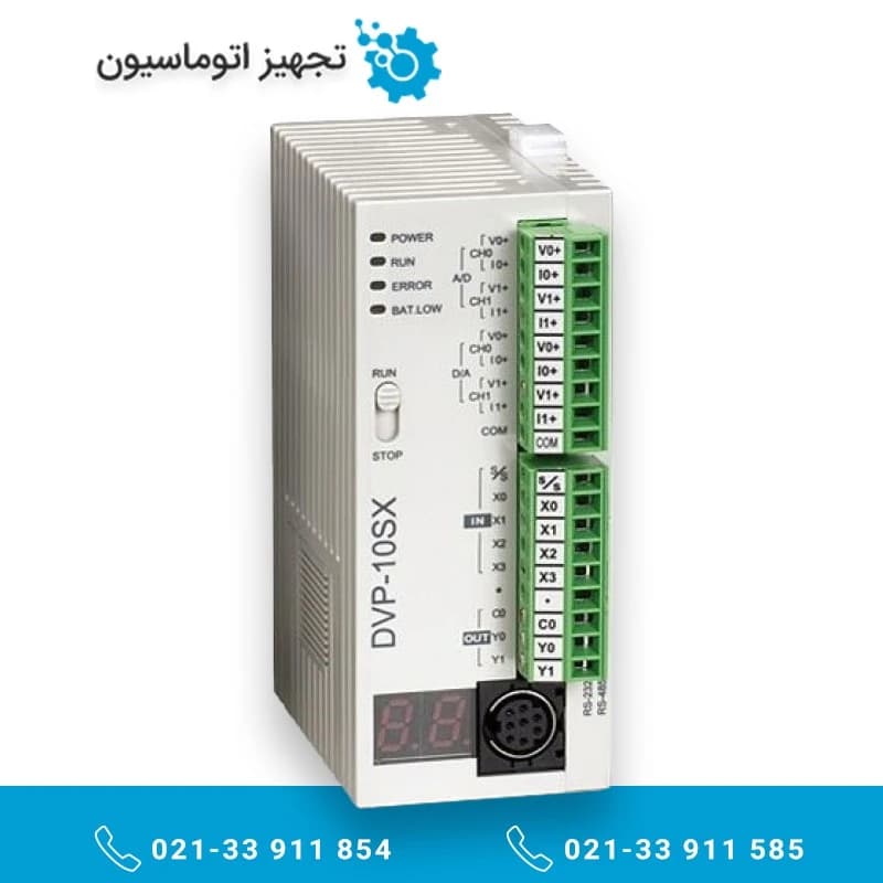 پی ال سی دلتا DVP10SX11 R مدل DVP10SX11 R