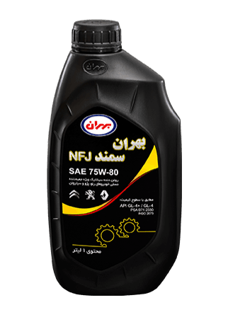 روغن دنده واسکازین بهران سمند 75w80 NFJیک لیتری