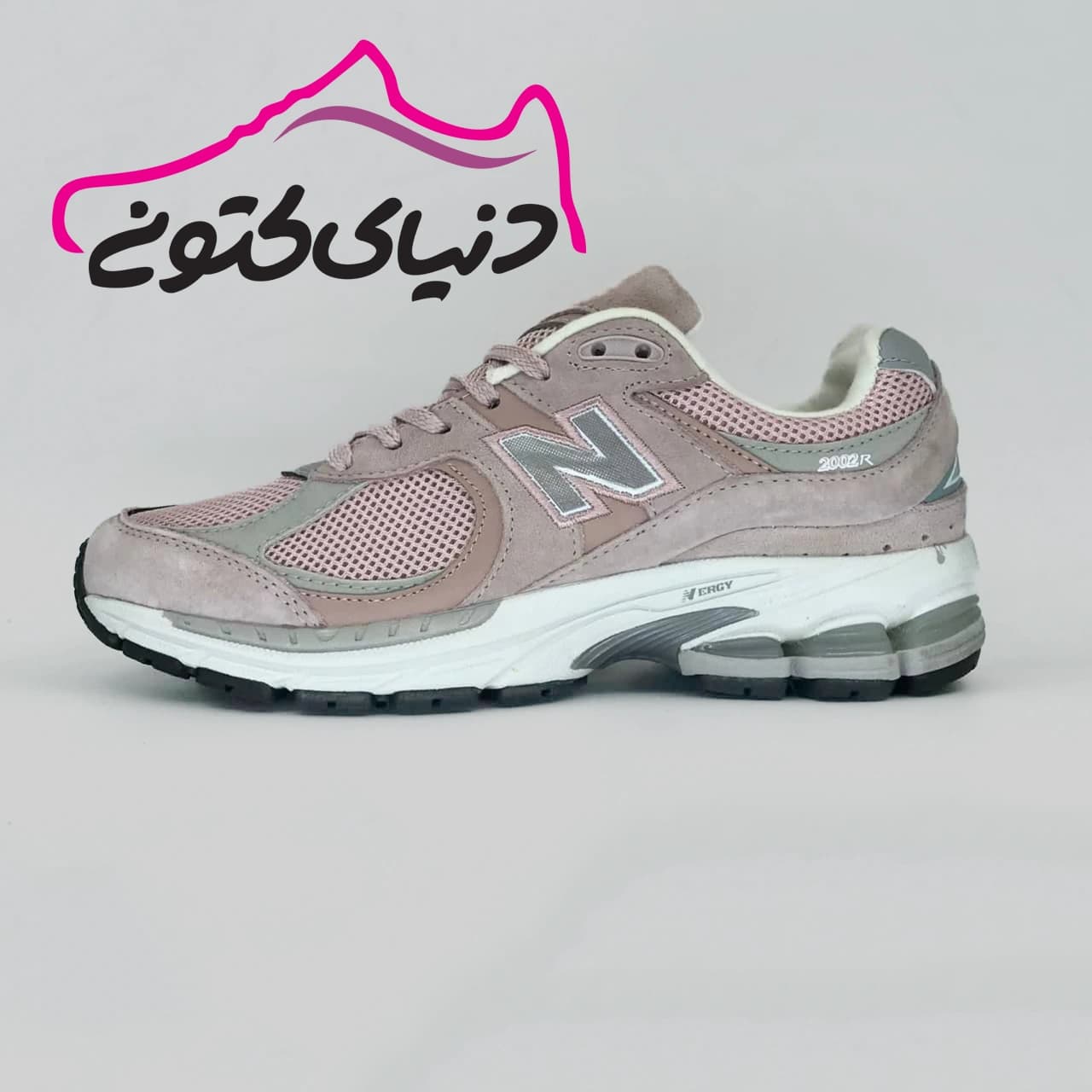 کتونی نیوبالانس 2002 صورتی اورجینال