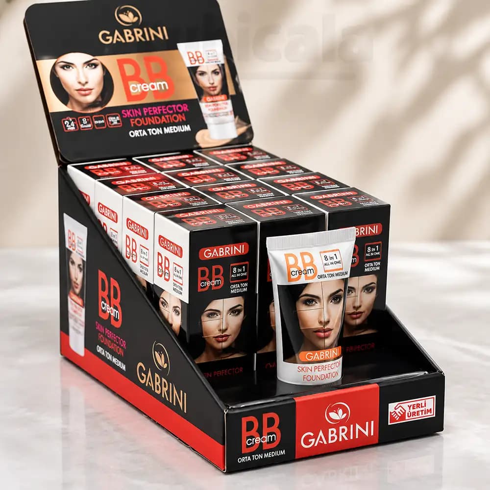 بی بی کرم GABRINiرنگ مدیوم 8 کاره حجم 50 میل — تصویر ۳