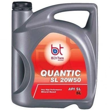 روغن موتور بهتام 20W50 API SL حجم چهار لیتری با ضمانت اصلی