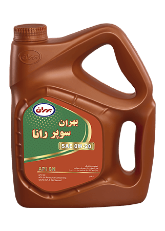 روغن موتور بهران سوپر رانا 0w20چهار لیتری API SN PLUS