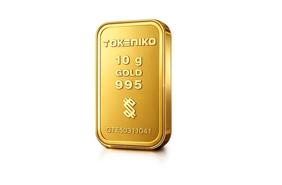 شمش طلا توکنیکو 10 گرمی 24 عیار