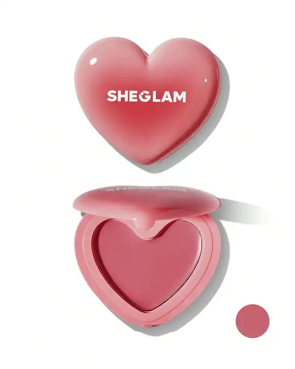 رژگونه کِرمی قلبی طرح shiglam