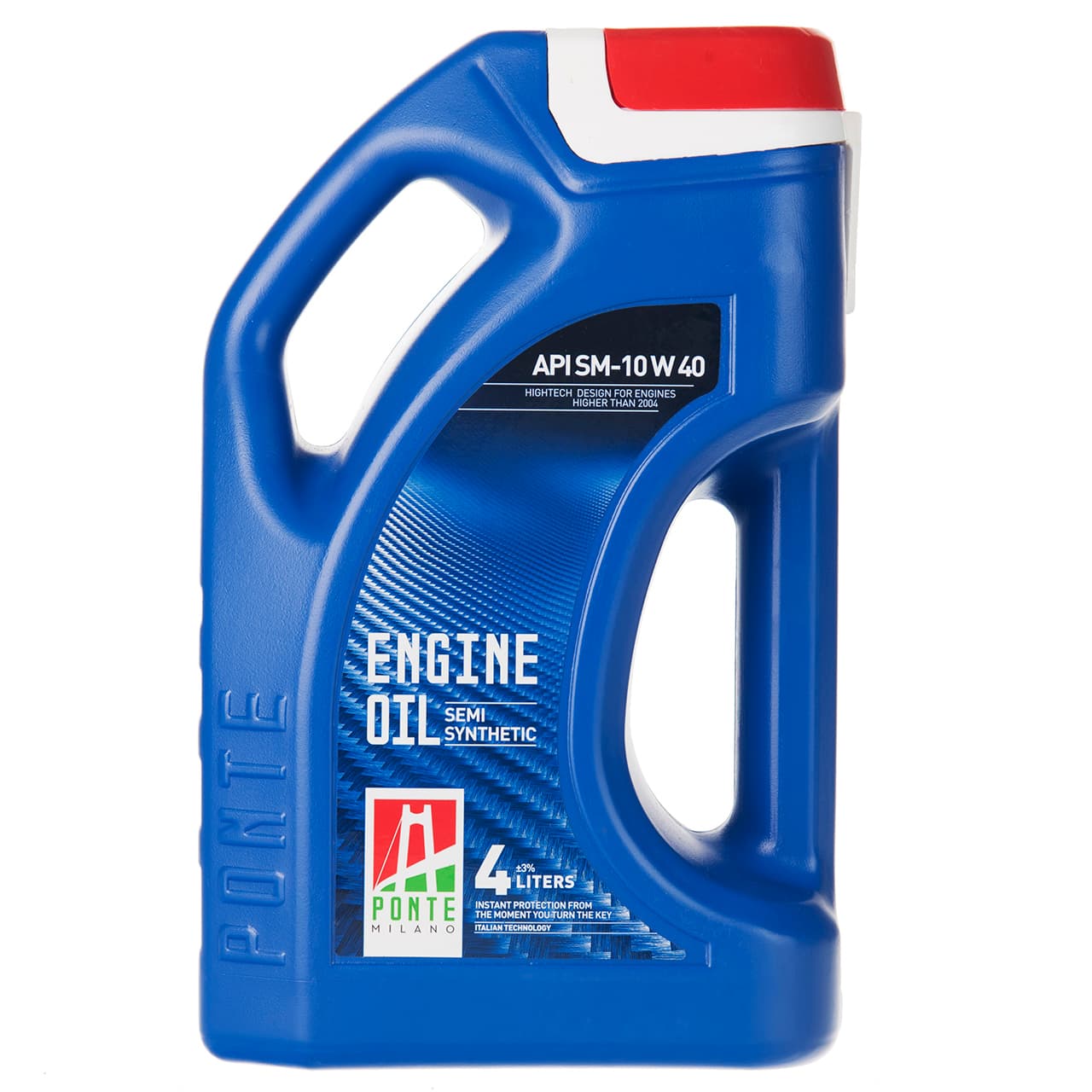 روغن موتور پونته میلانو مدل SM10W40 حجم 4 لیتر Ponte Milano SM10W40 Car Engine Oil