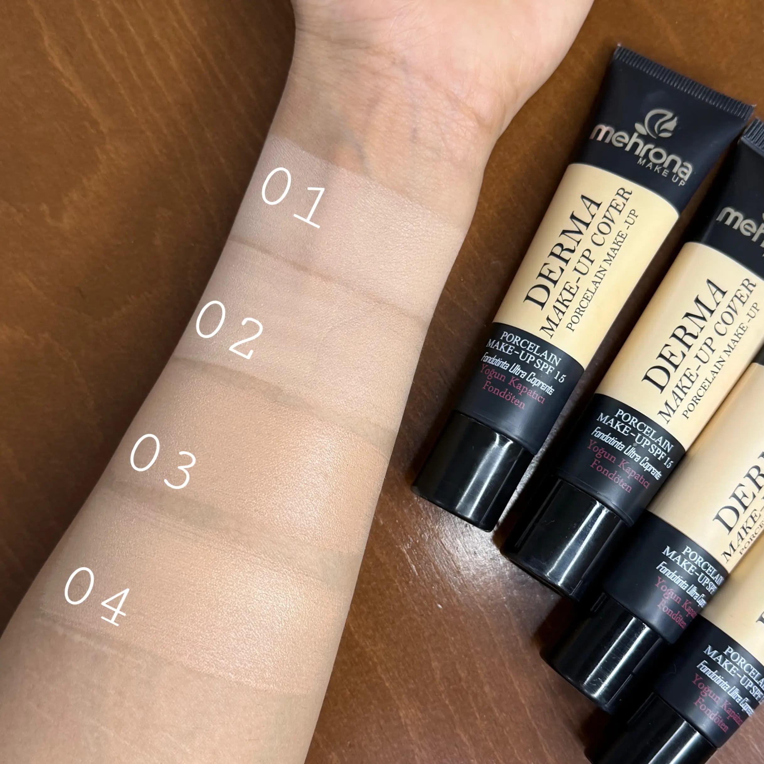 کرمپودر مهرونا با spf15% mehrona — تصویر ۲