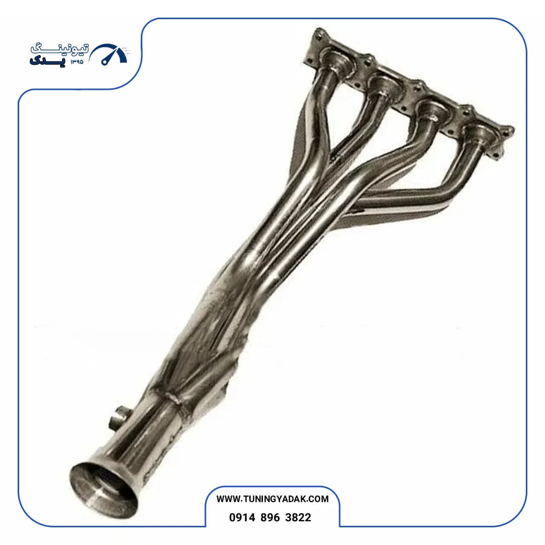 هدرز استیل HZ POWER پژو 405 و پارس ELX2000 مدل 1-4 — تصویر ۲