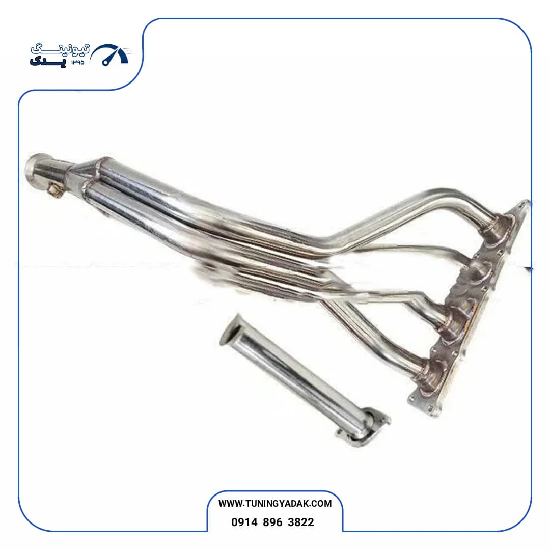 هدرز استیل HZ POWER پژو 405 و پارس ELX2000 مدل 1-4