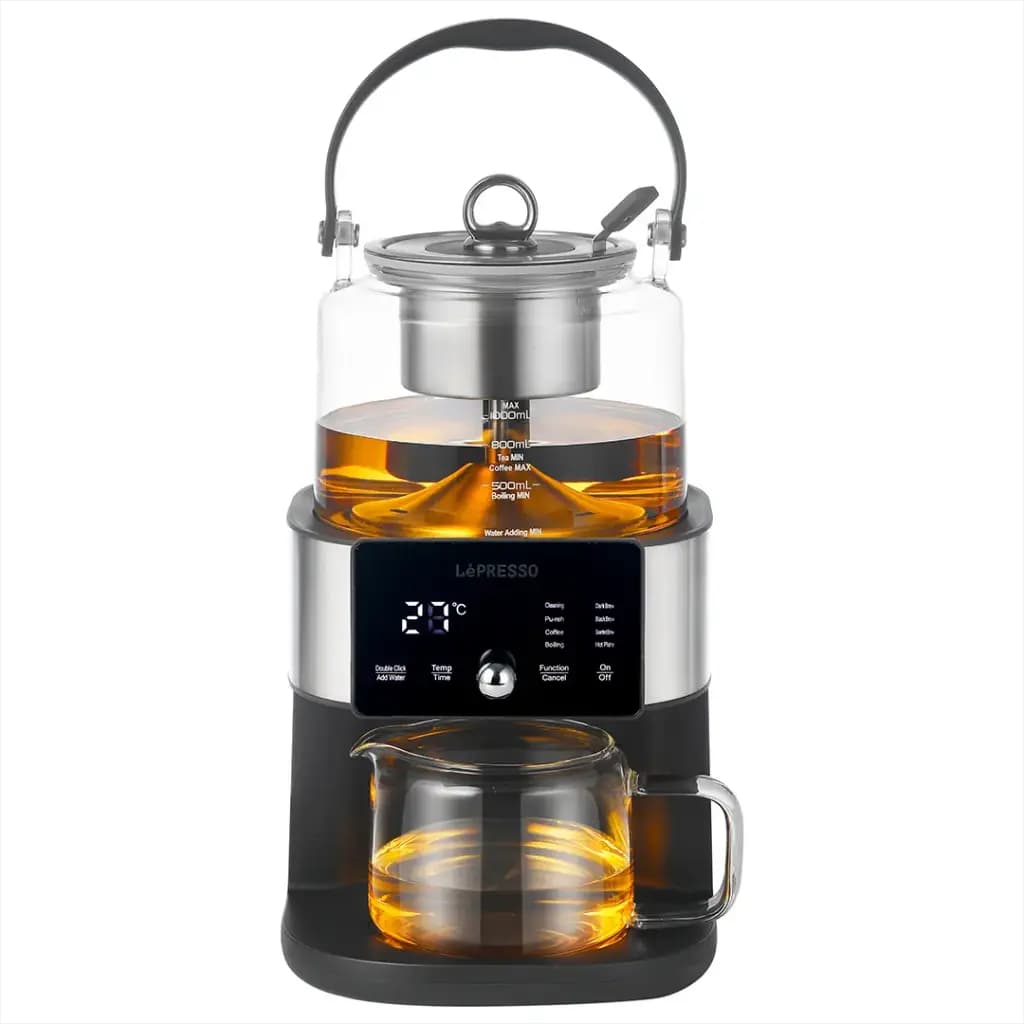چای‌ساز و قهوه‌ساز دیجیتال ۱۰۰۰ میلی‌لیتری لپرسو مدل Brewfinity