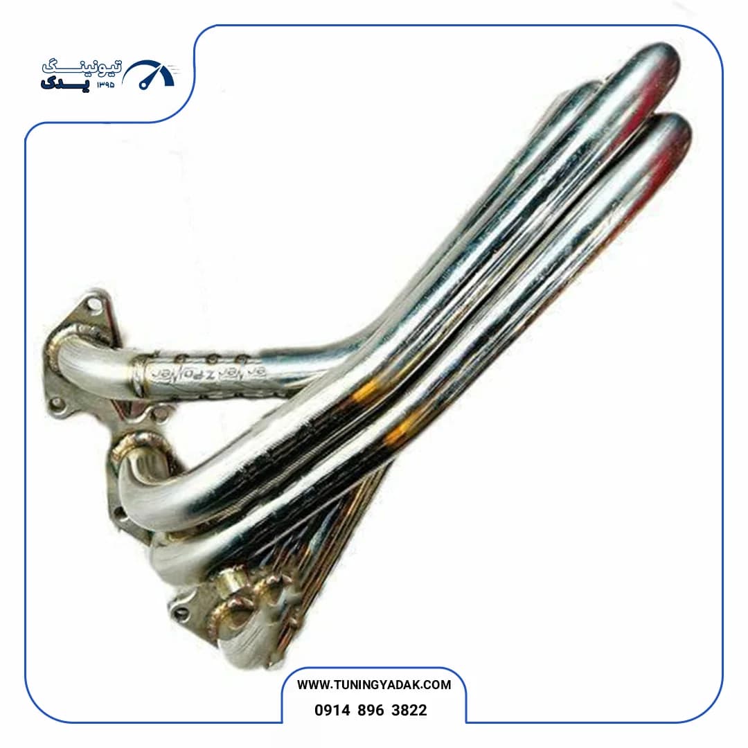 هدرز استیل HZ Power پراید یورو ۲ رانر بلند — تصویر ۳