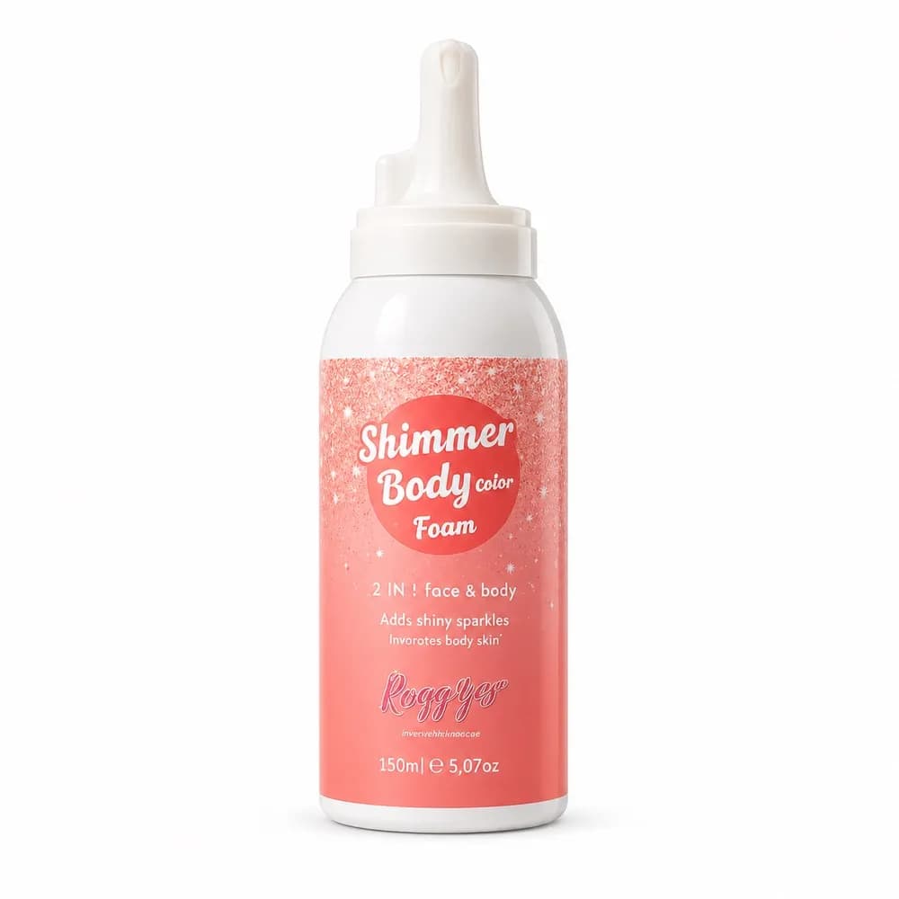 خامه بدن فومی شاین دار (Shimmer Body Lotion Foam)