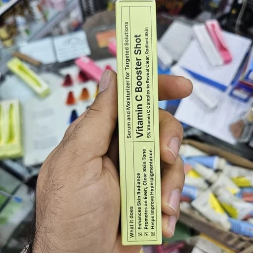 کرم و سرم ویتامین C آرنسیا اورجینال Vitamin C Booster Shot حجم 30 میلیلیتر — تصویر ۴