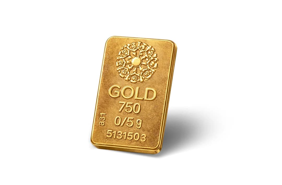 شمش طلای زربُد 0.5 گرم 18 عیار