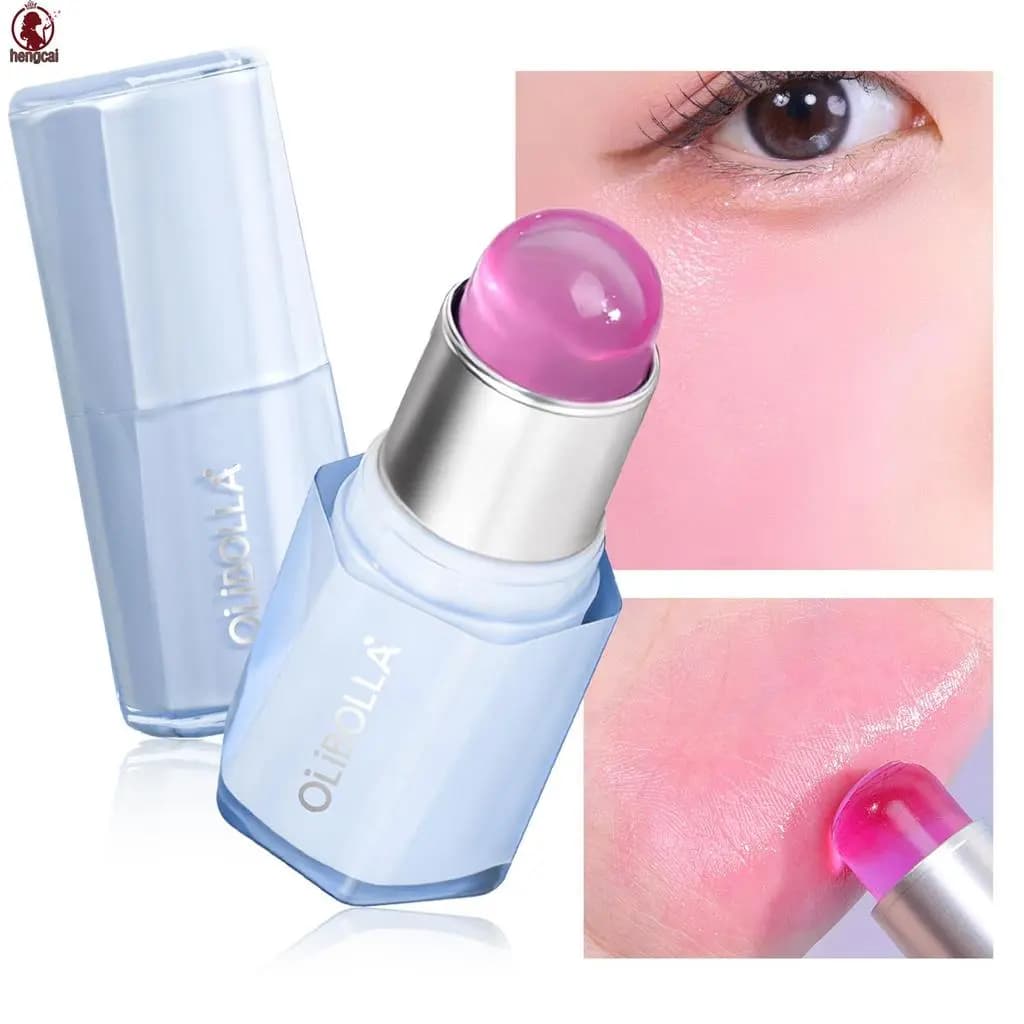 رژگونه استیکی حرارتی OLIBOLLA مدل Buttery Bliss Blush Stick — تصویر ۵