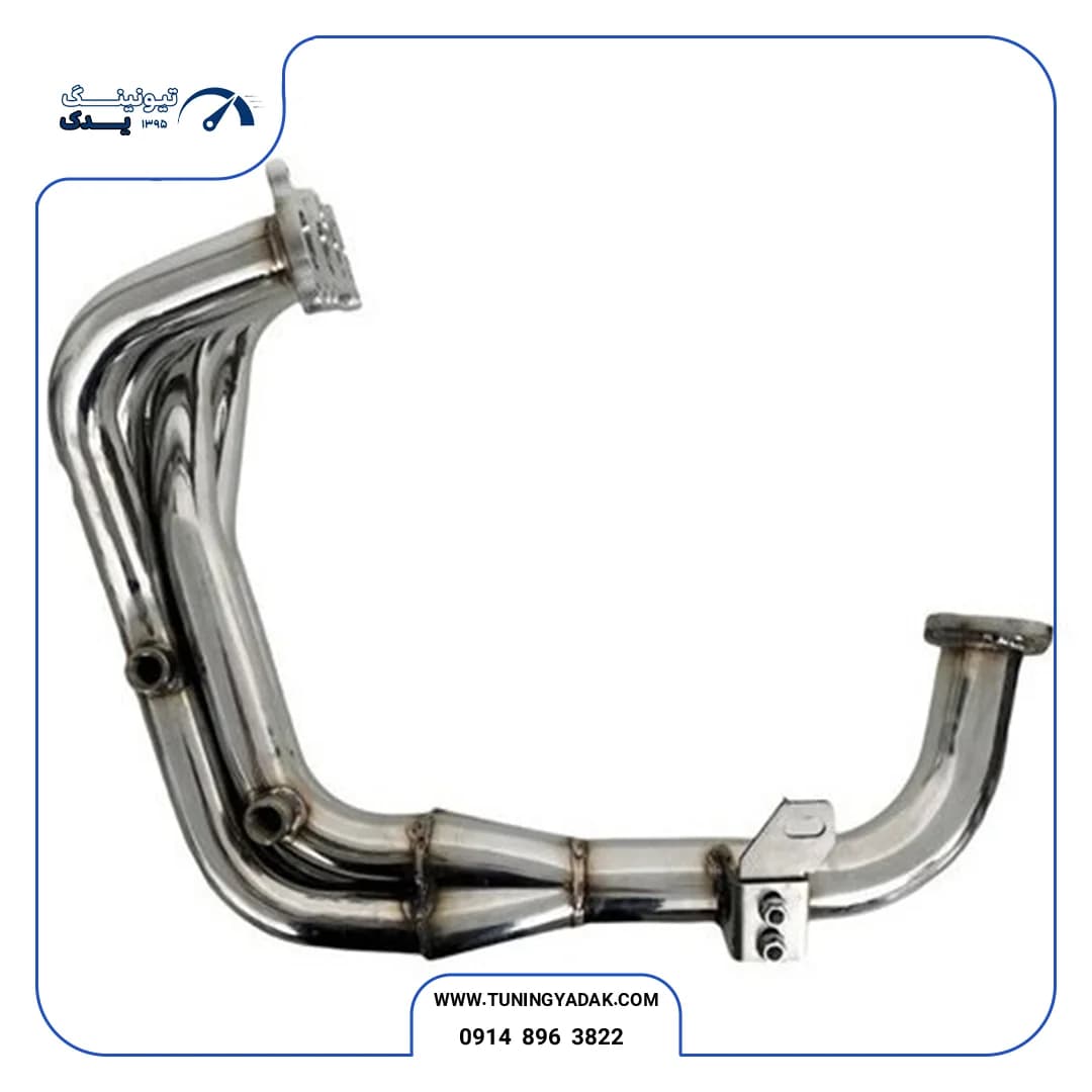 هدرز فولادی HZ Power موتور TU5 رانر بلند پژو پارس و SLX405 — تصویر ۲