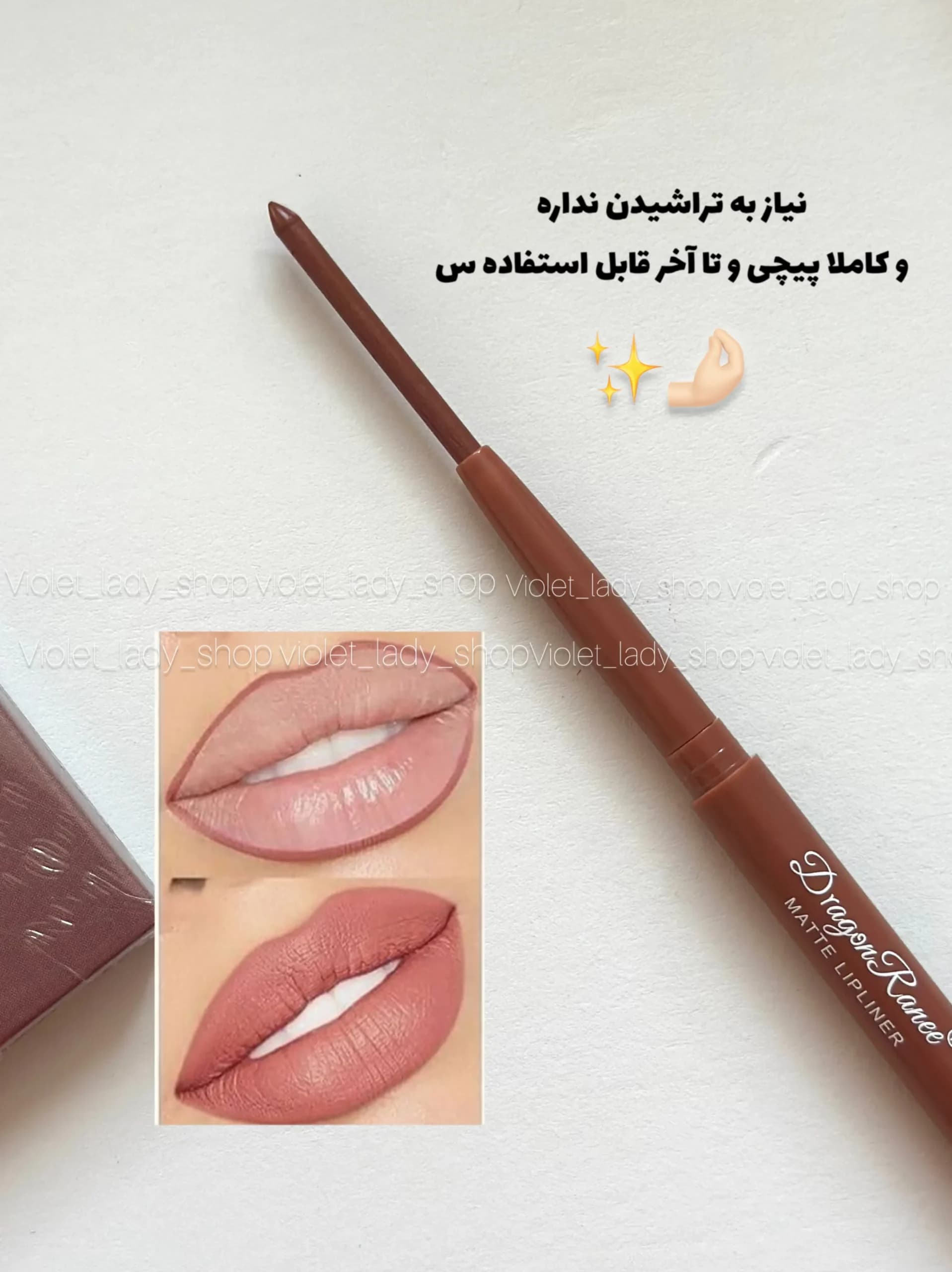 پک ۱۲عددی مداد لب پیچی نود DRAGON RANEE — تصویر ۷