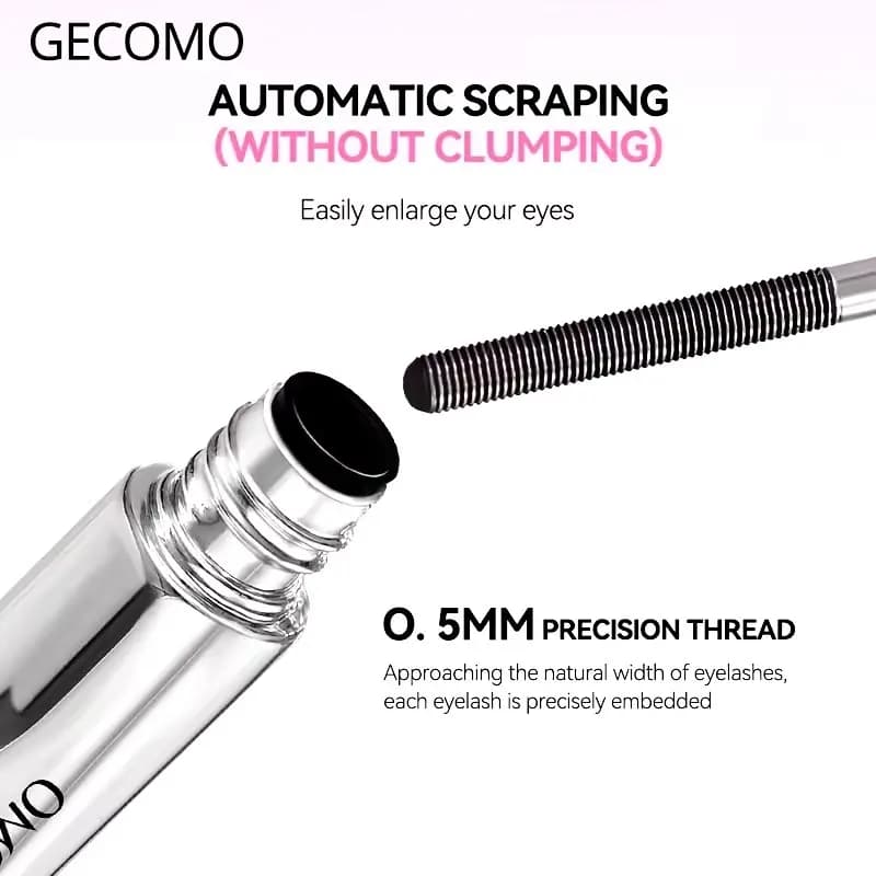 ریمل سوزنی اصل سر فلزی واقعی GECOMO — تصویر ۸
