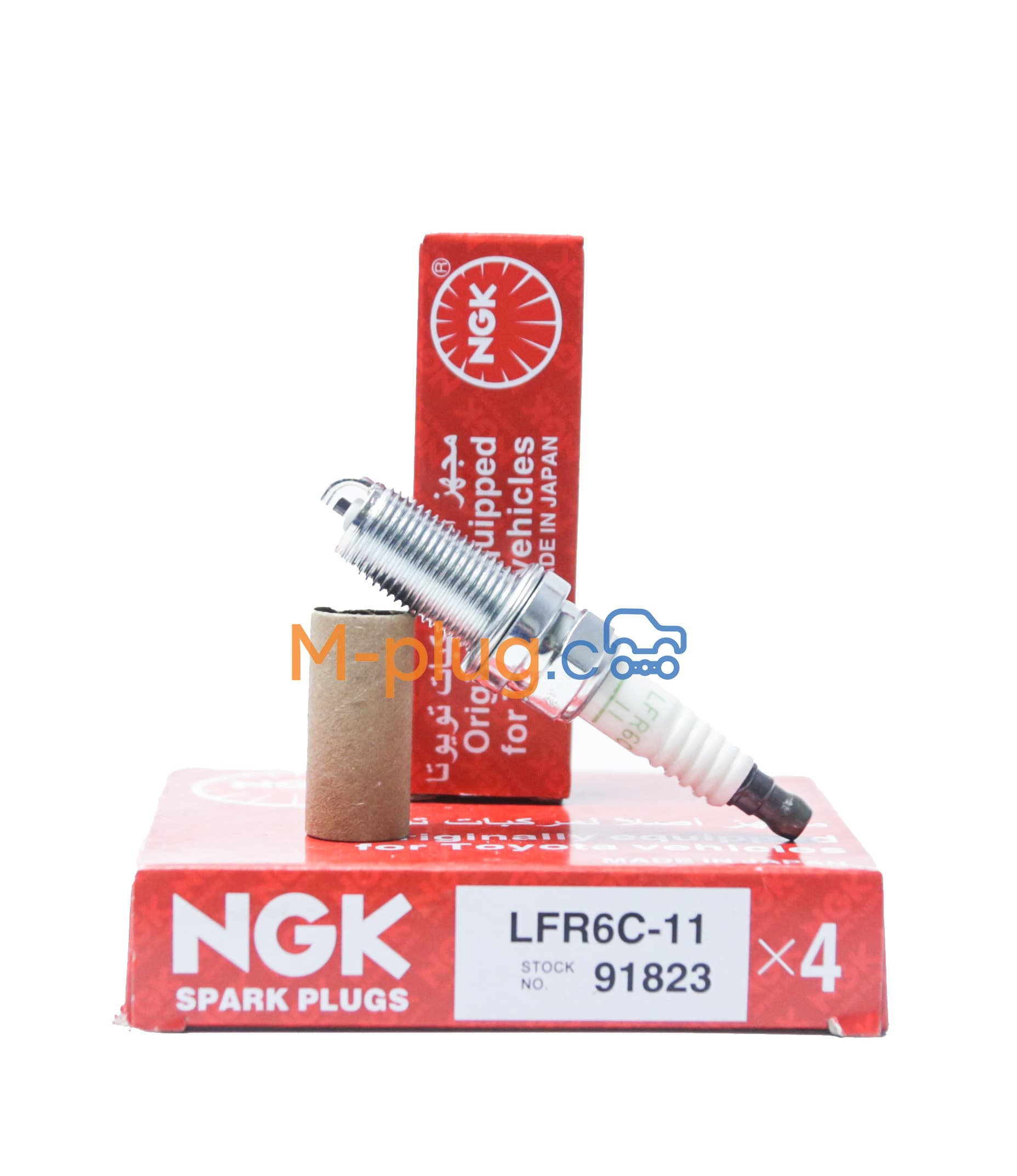 شمع تک پلاتین ان جی کا NGK – LFR6C-11- 91823