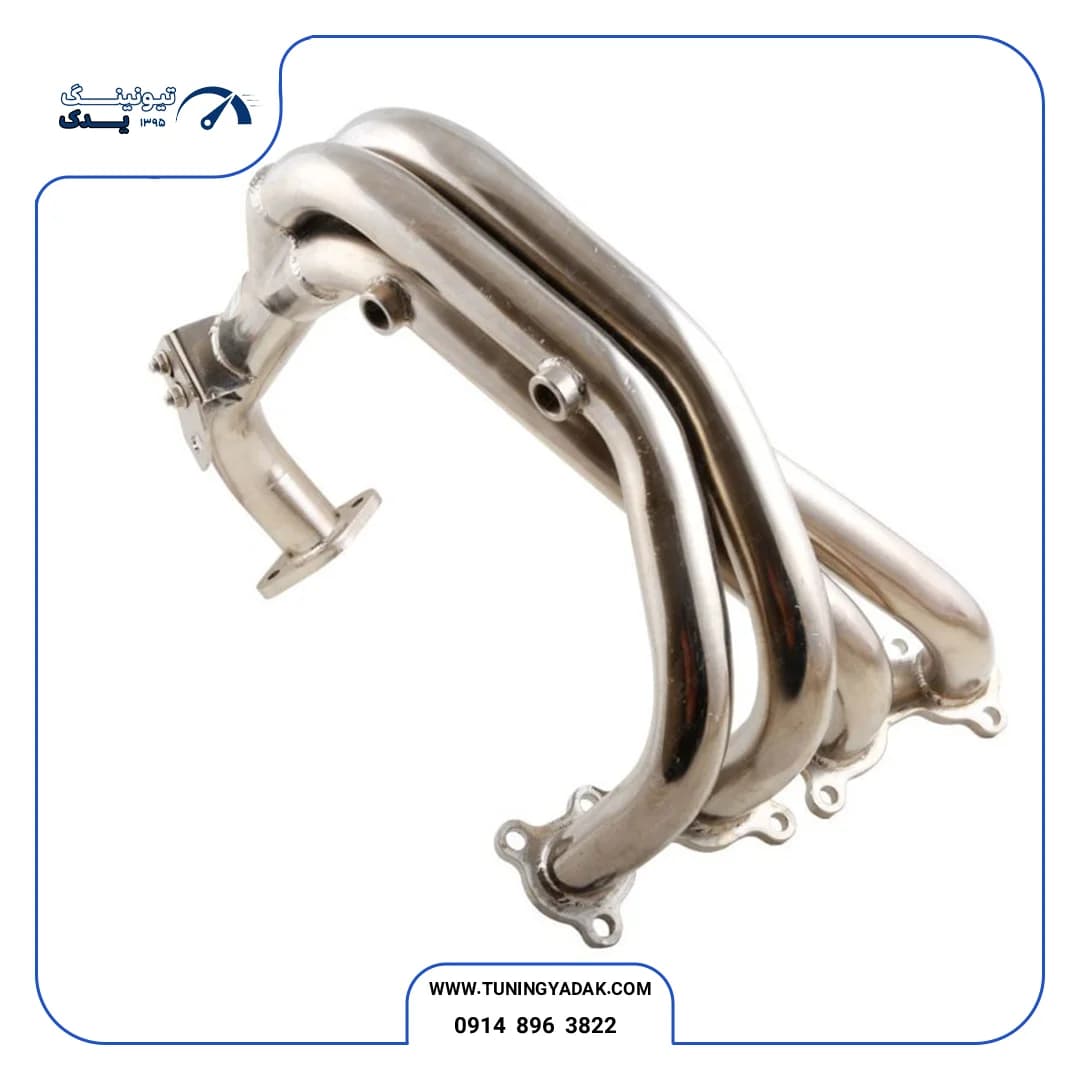 هدرز فولادی HZ Power موتور TU5 رانر کوتاه پژو پارس و SLX405