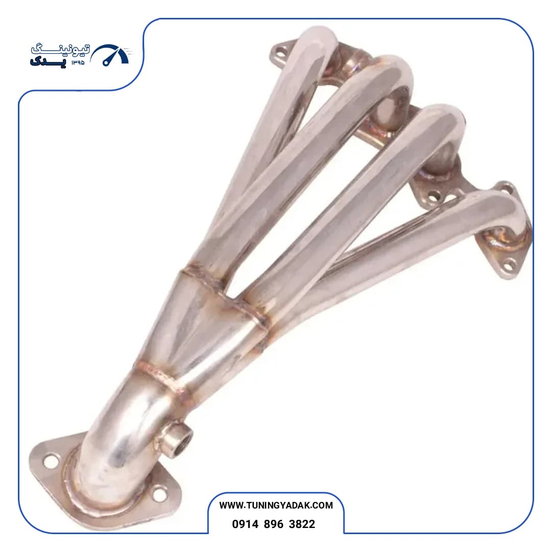 هدرز استیل پراید یورو 2 HZ POWER رانر کوتاه مدل 1-4
